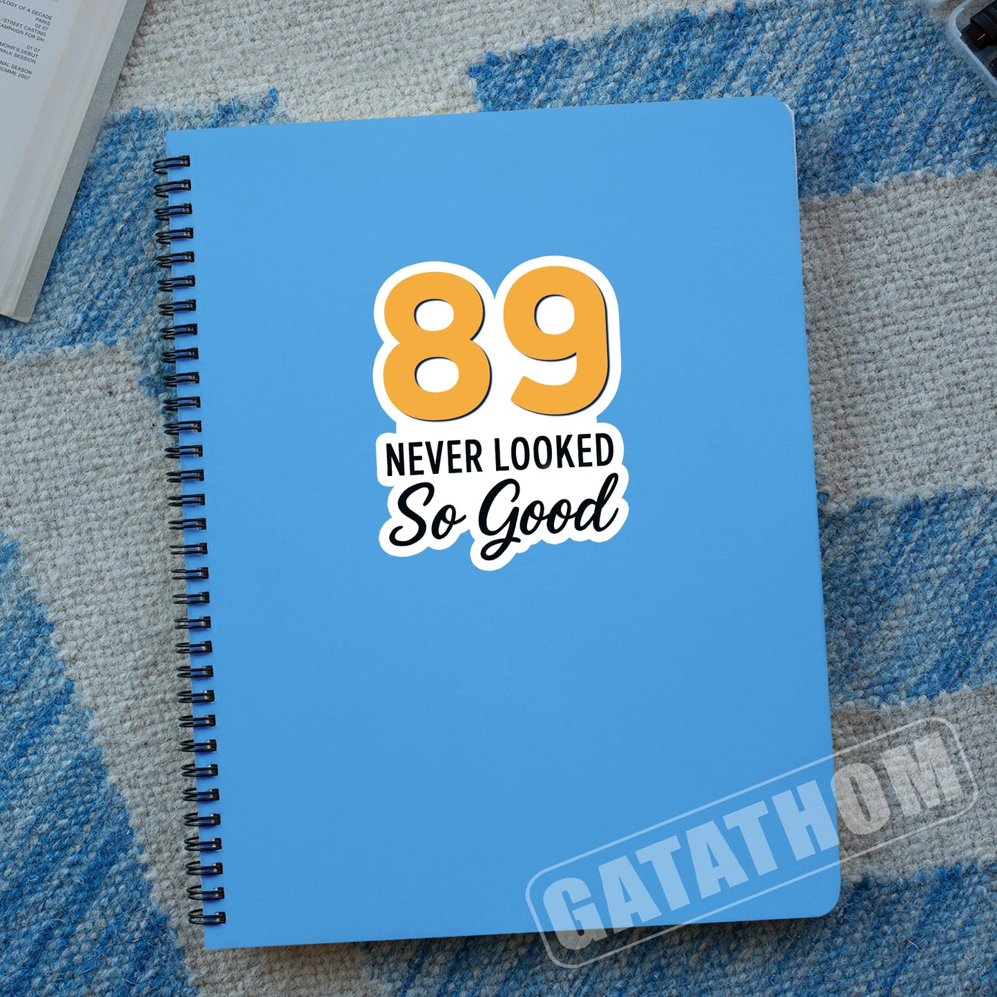 (3PCS) 83 Never Looked So Good Sticker – Happy 83th Birthday, Waterproof Vinyl Decals for Party Decor, Scrapbooking, Water Bottles, Laptops, Size 3" x 2.5" BST202