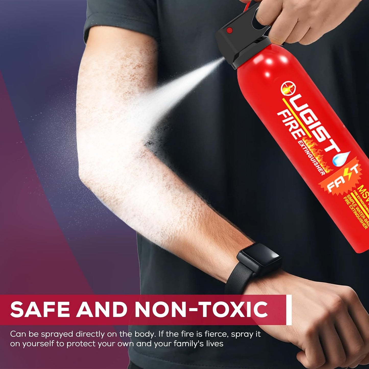 BJY Fire Extinguisher MSWJ600 X 2 54