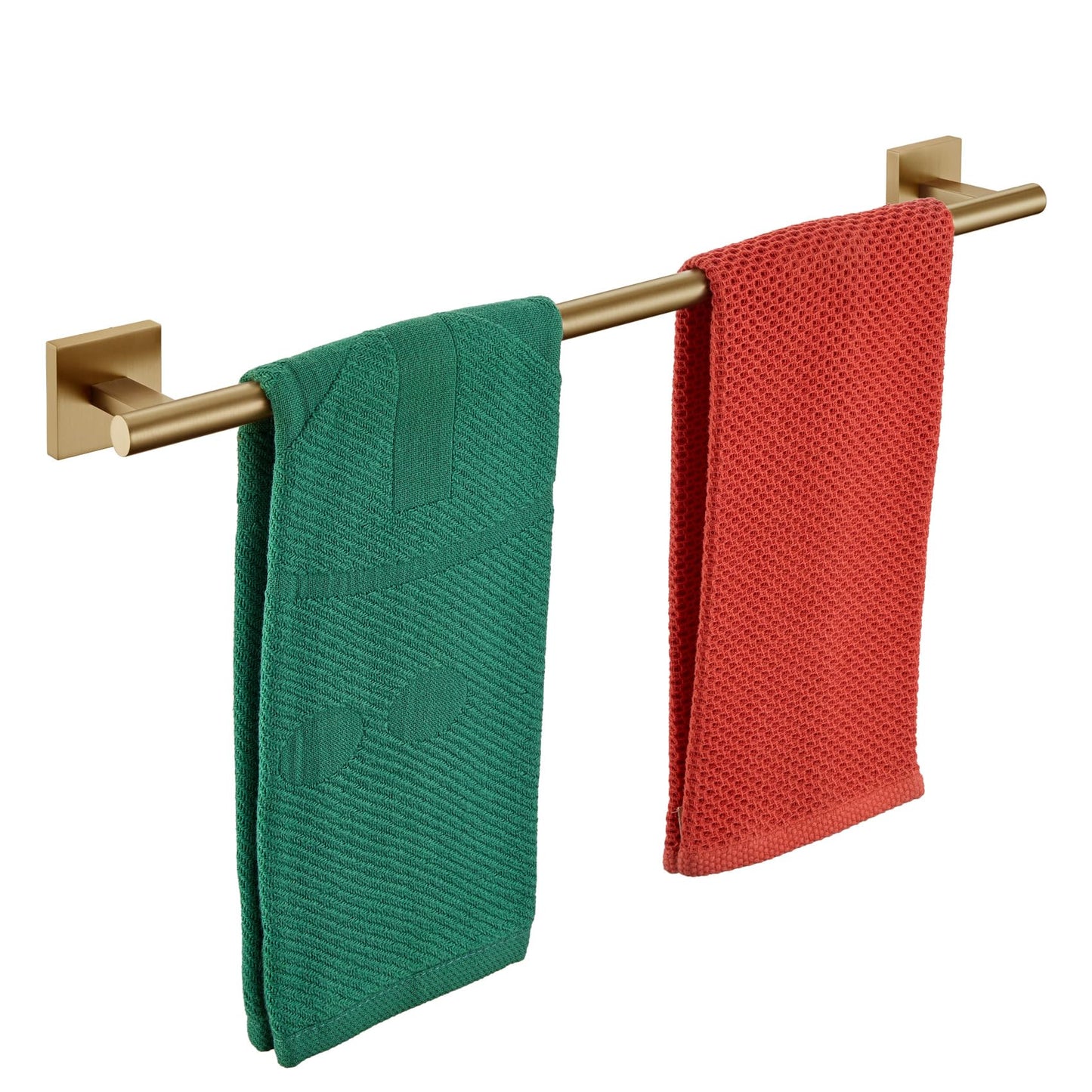 KOKOSIRI Bathroom Towel Bars 16 Inch Towel Rail Matte Black 40CM Hand Towel Holder for Bath Kitchen Wall Stainless Steel B4005BK-L16 BST202