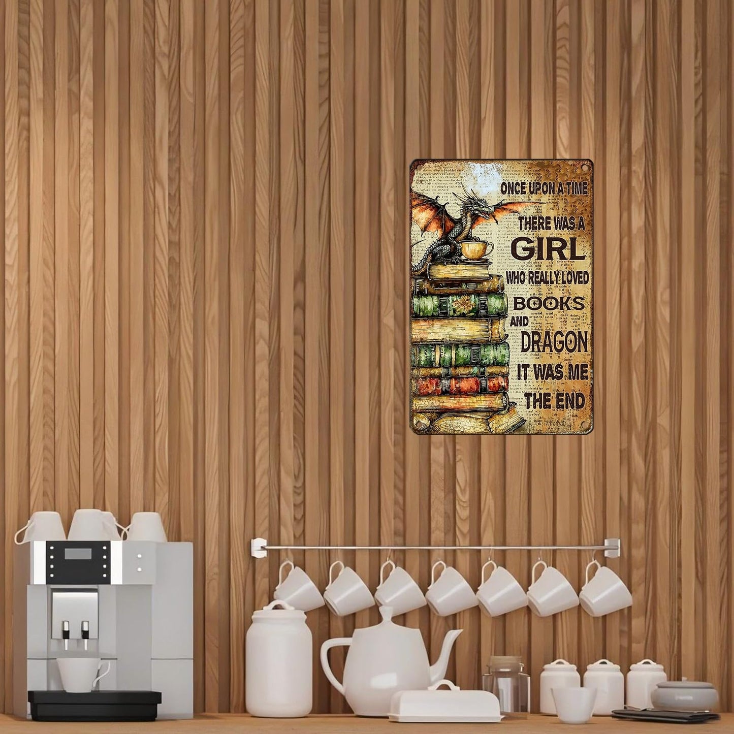 Vintage Cat Sign That's What I Do Write And I Know Things Metal Poster Sign for Home Bar Pub Kitchen Garage Restaurant Wall Deocr 12 * 8inch BST220