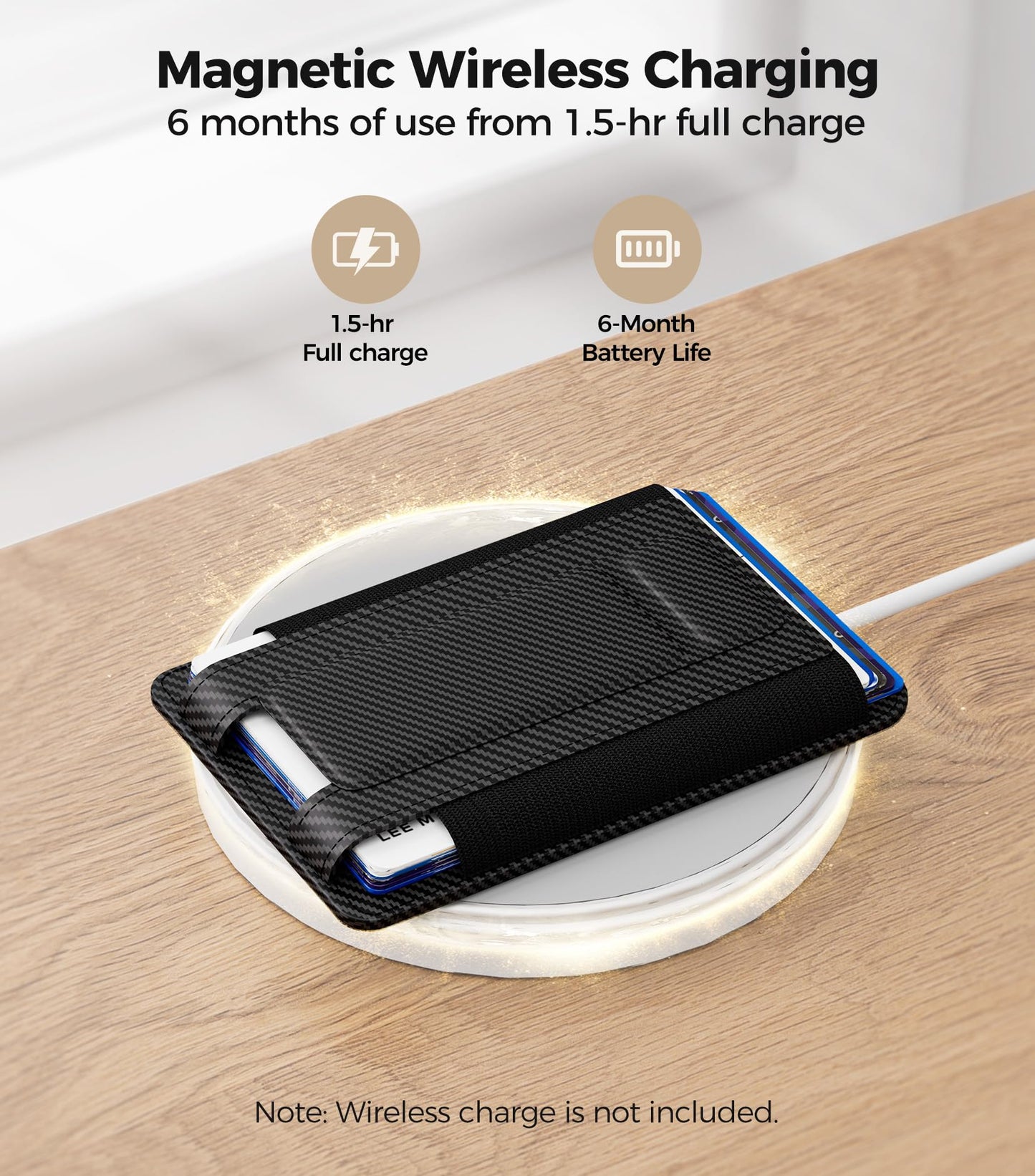 for MagSafe Wallet, Works with Apple Find My, 5-Card RFID Holder with Stand Also Grip, Strong Magnetic Wallet for iPhone 17/16/15/14/13/12 Pro Max Air Plus, Wireless Charging, Brown BST220