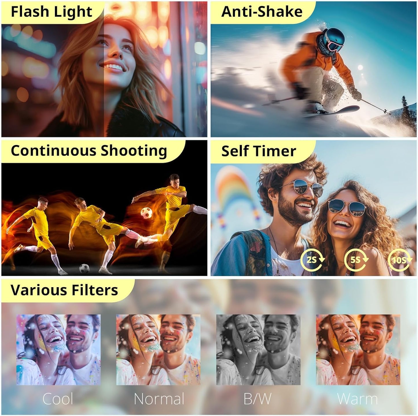 Duluvulu 4K Digital Camera for Photography 16