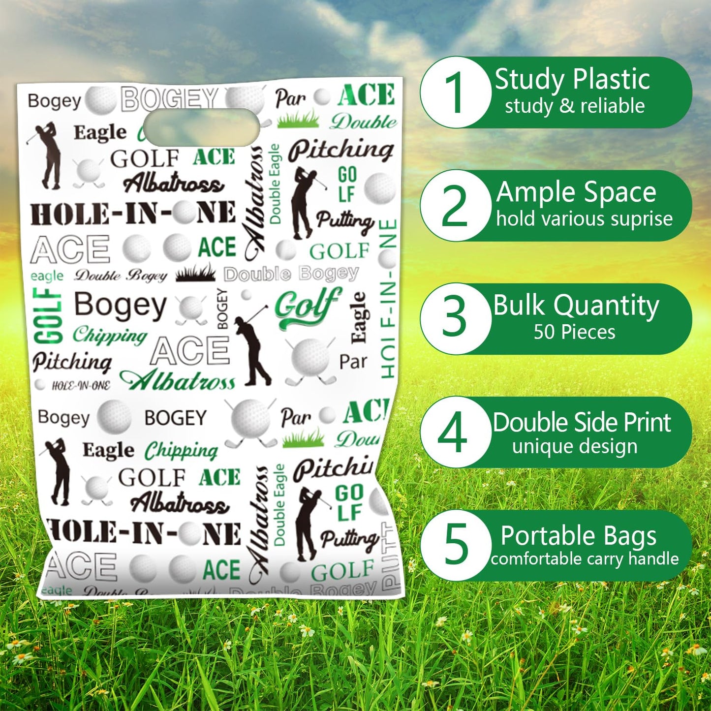 Falueqg Frog Party Favor Bags - 50 Pcs Green Frog Goodie Candy Gift Bags Summer Animal Theme Party Supplies for Birthday Baby Shower Decorations BST326H