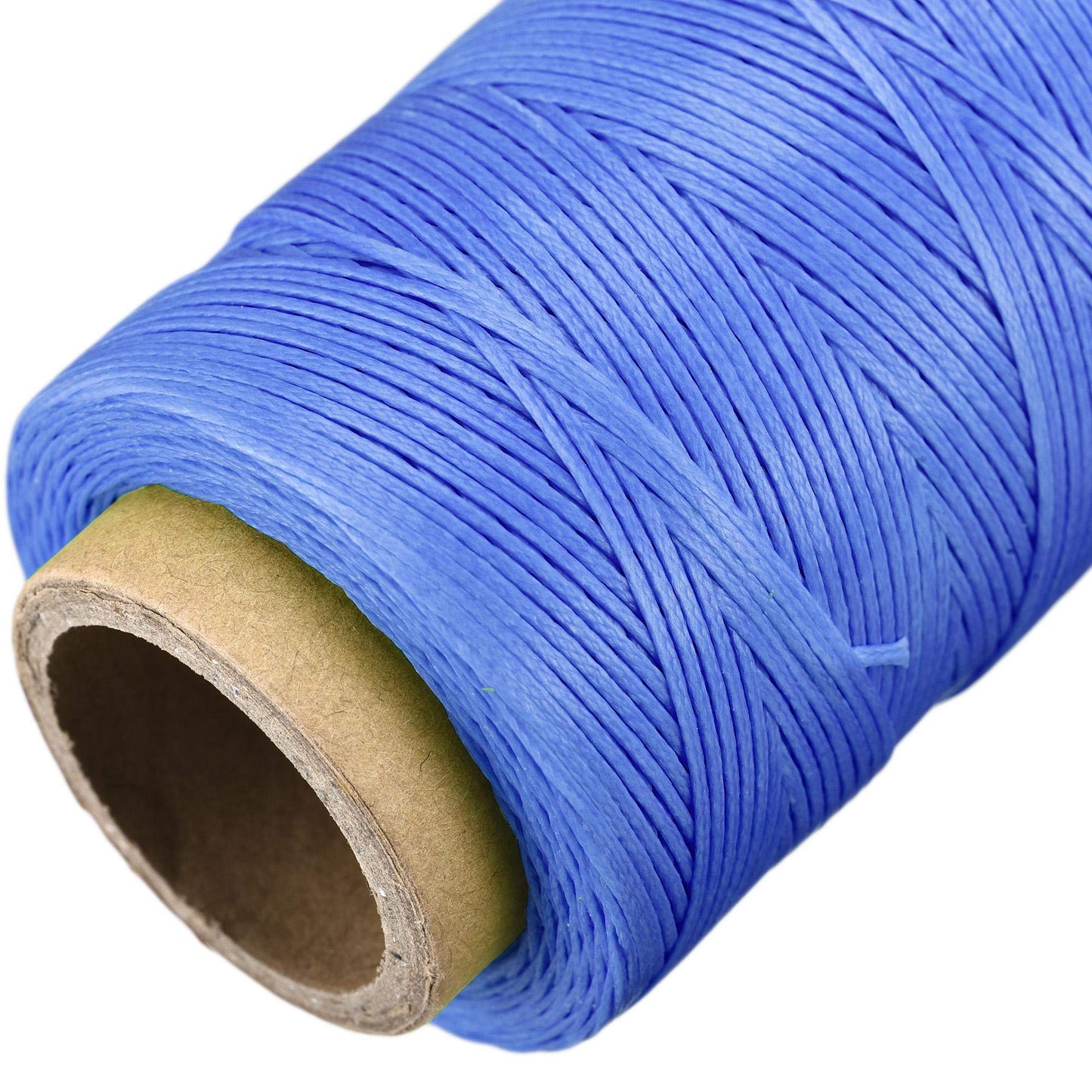 uxcell Leather Sewing Thread 186 Yards 210D/1mm Polyester Waxed Cord for Manual Sewing, Wheat BST326H