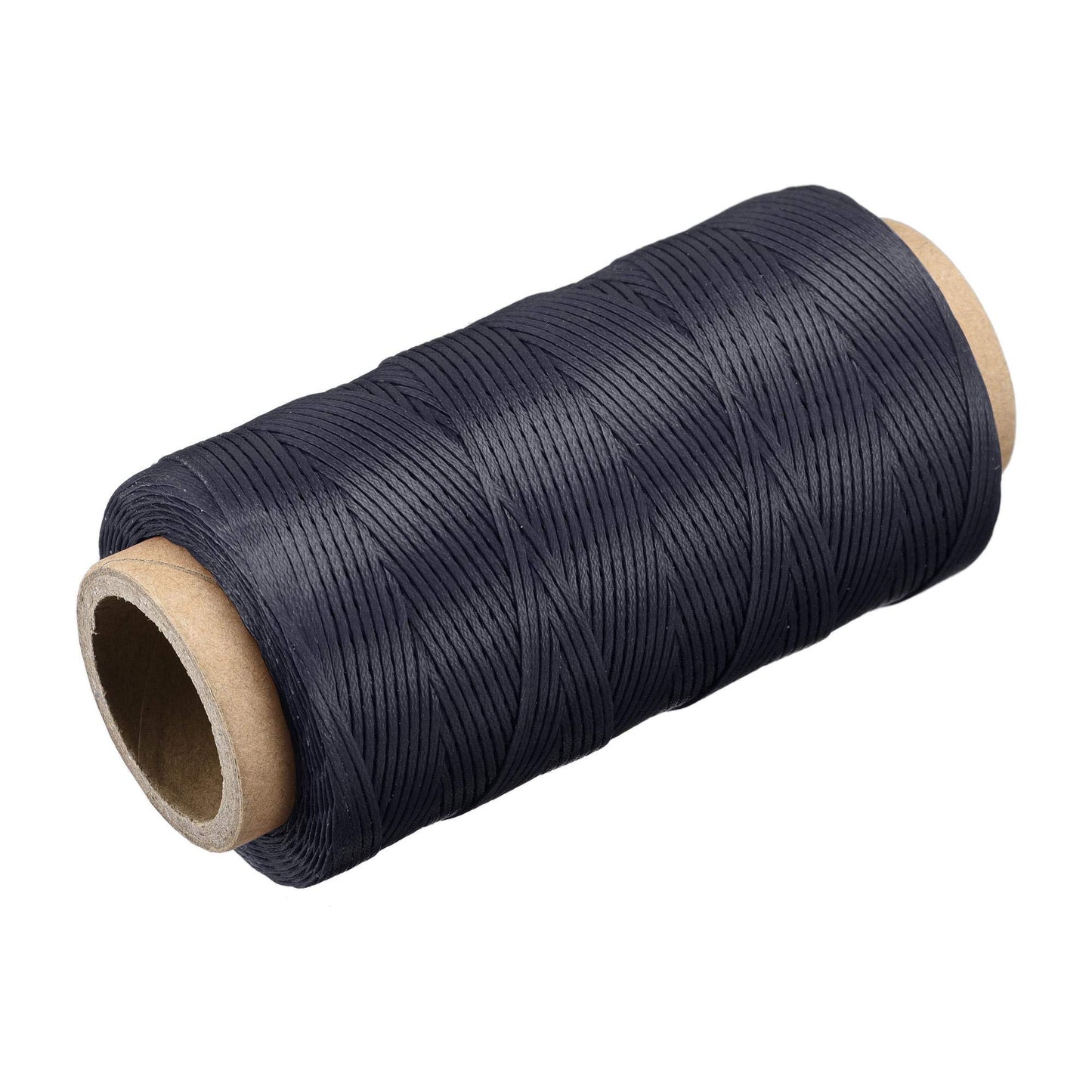 uxcell Leather Sewing Thread 186 Yards 210D/1mm Polyester Waxed Cord for Manual Sewing, Wheat BST326H