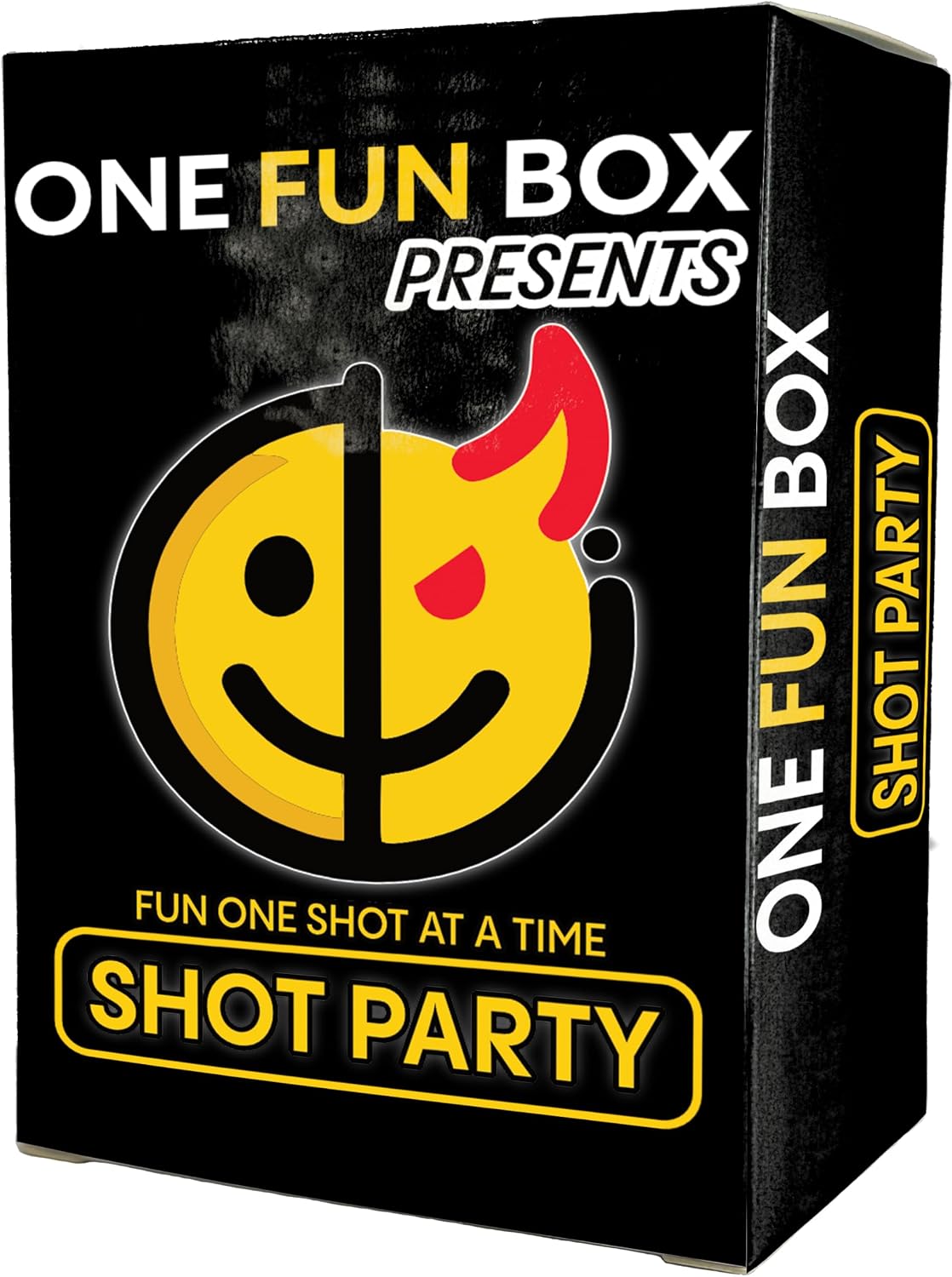 One Fun Box Shot Party - The Ultimate Drinking Game for Parties, College Nights, Birthdays & More - Card Game for Shots, Gifts & Celebration BST202