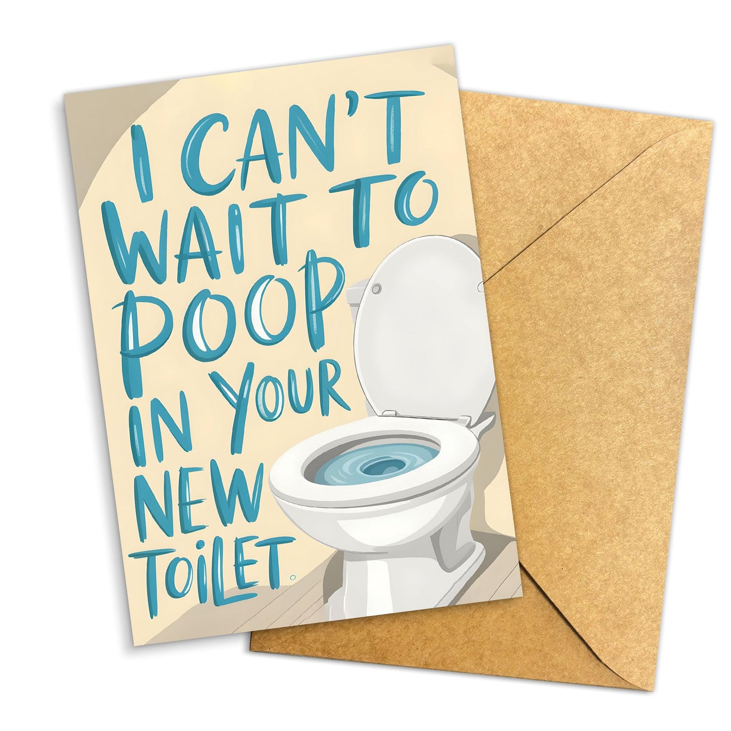 Congrats on Your New Home Housewarming Greeting with Gold Lettering and Key Design, Funny Congratulations Gift for New Homeowners, First-Time Buyers, Friends, Neighbors, Real Estate Clients Single 5.3''x8'' with Envelope BST326L