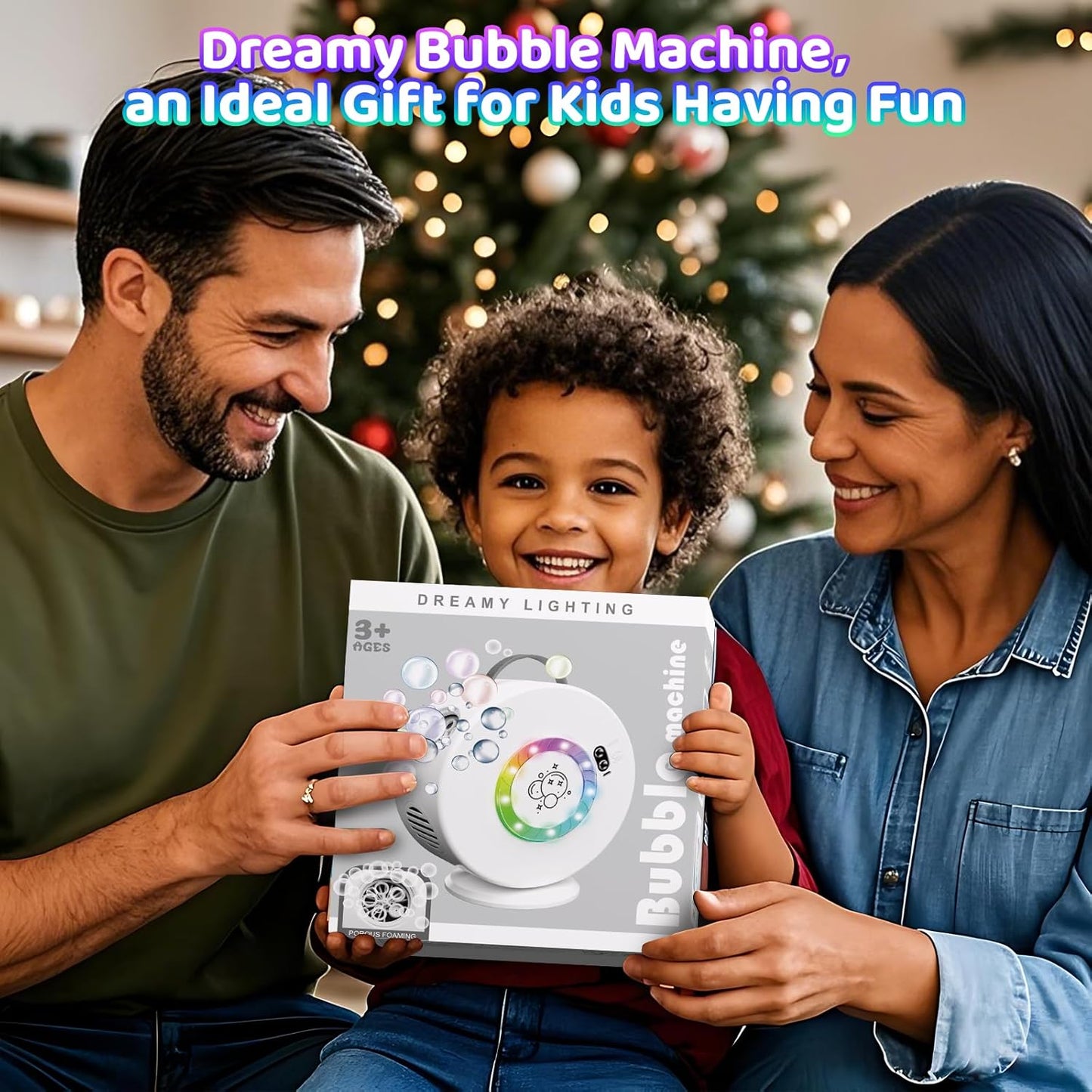 Dreamy Lighting Bubble Machine 7071