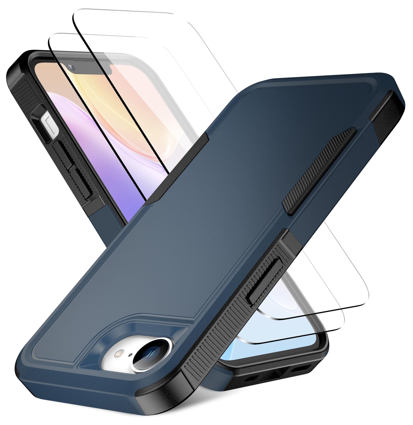 Magnetic for iPhone 17 Air Case [Compatible with MagSafe] [Shockproof] [Heavy Duty Protection] Pocket-Friendly & Tough Non-Slip Protective Phone Cover for iPhone 17Air 6.6", Black WN420