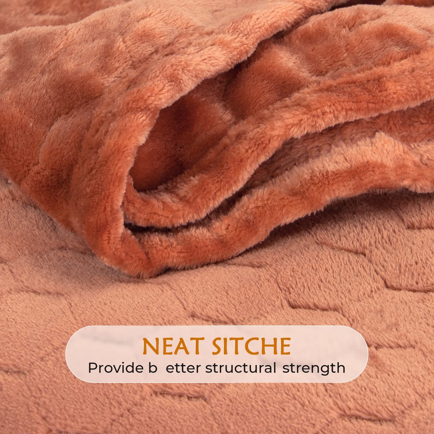 TOONOW Fleece Blanket Super Soft Cozy Throw Blanket 50" x 60", Lightweight Fuzzy Comfy Textured Flannel Blanket Warm Plush Throw Blankets for Couch, Sofa, Bed, Emerald WN420