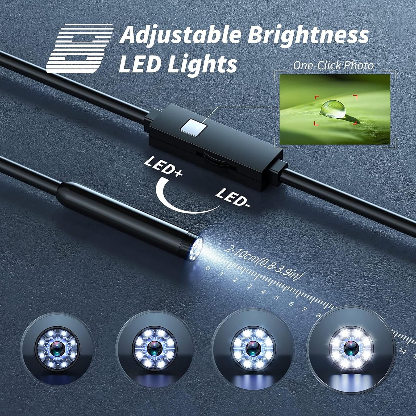 Endoscope Camera with Light