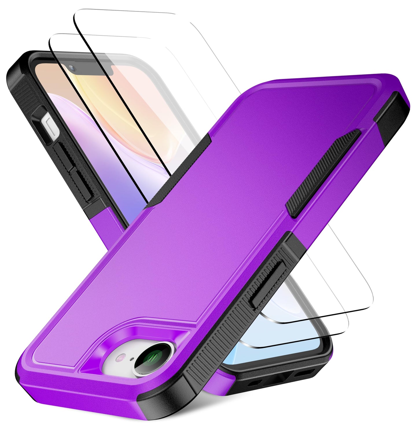 Magnetic for iPhone 17 Air Case [Compatible with MagSafe] [Shockproof] [Heavy Duty Protection] Pocket-Friendly & Tough Non-Slip Protective Phone Cover for iPhone 17Air 6.6", Black WN420