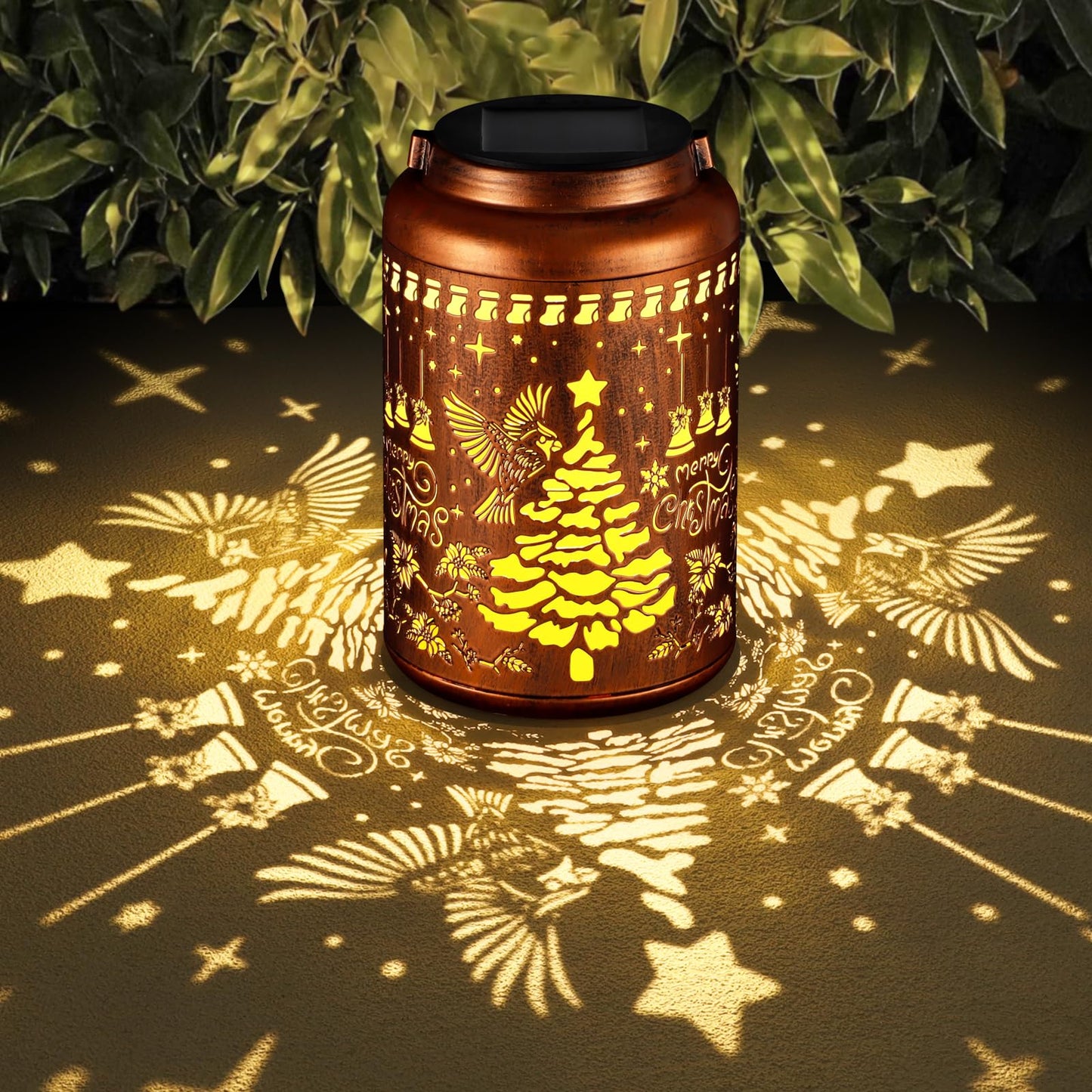 2 Pack Solar Lanterns Outdoor Waterproof N30