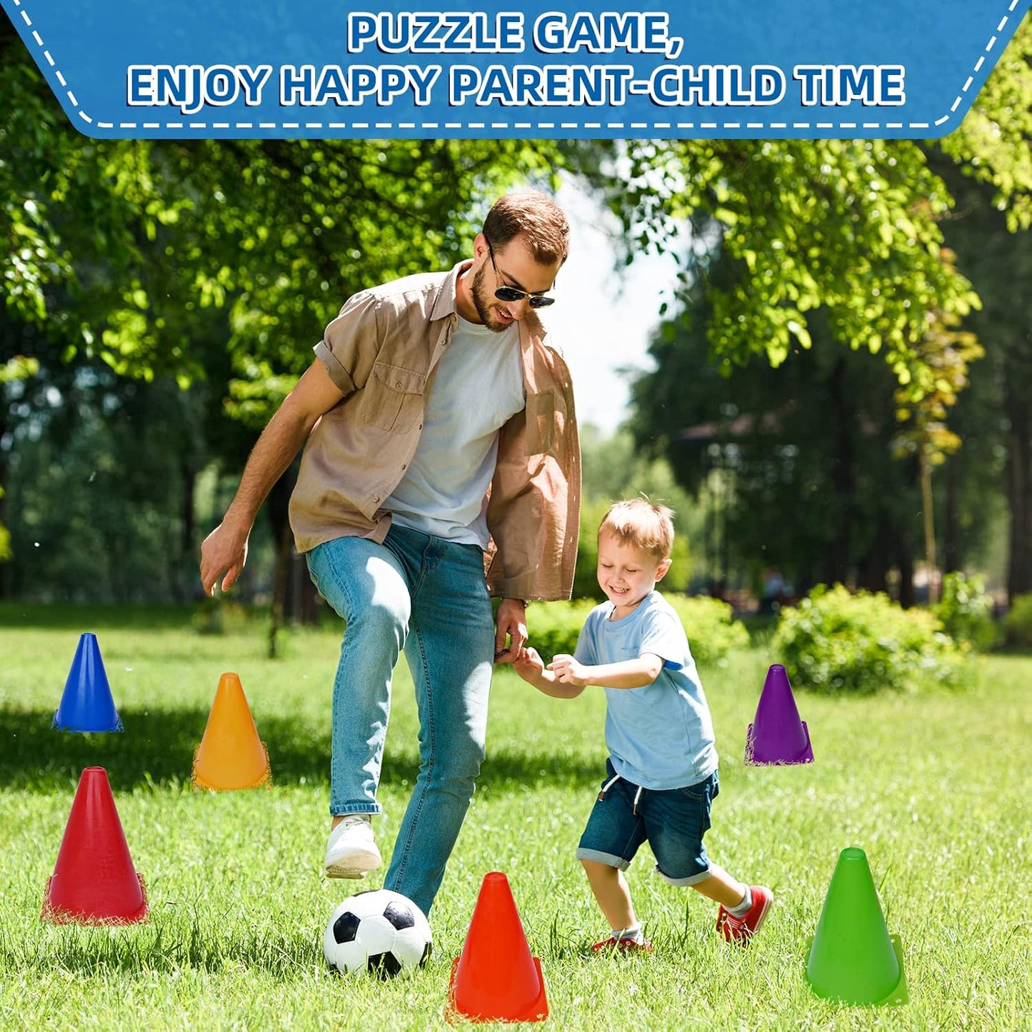 Cones Sports Soccer Flexible Cone Sets 90