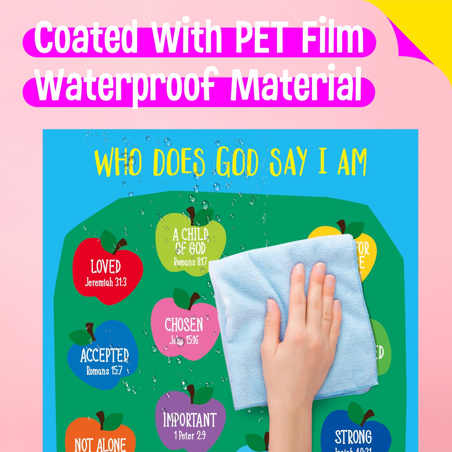 15 Reading Strategy Posters, Thick Water & Tear Resistant English Language Poster, Educational Reading Comprehension Posters for Bulletin Board, Classroom, School Supplies, Wall Decor (14.5” x 11”) BST220