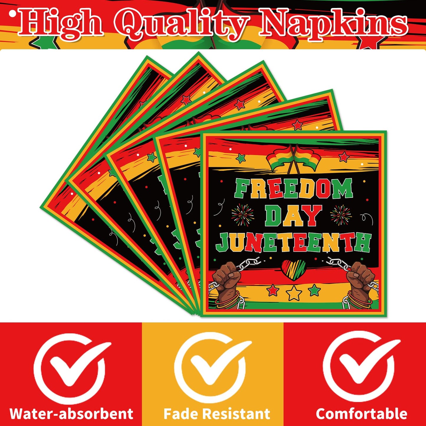 Gameza July Christmas Party Decorations, 50PCS There's Some Hohoho's in July Disposable Paper Napkins Decoration, Summer Xmas Beach Napkins Decor Supplies BST220