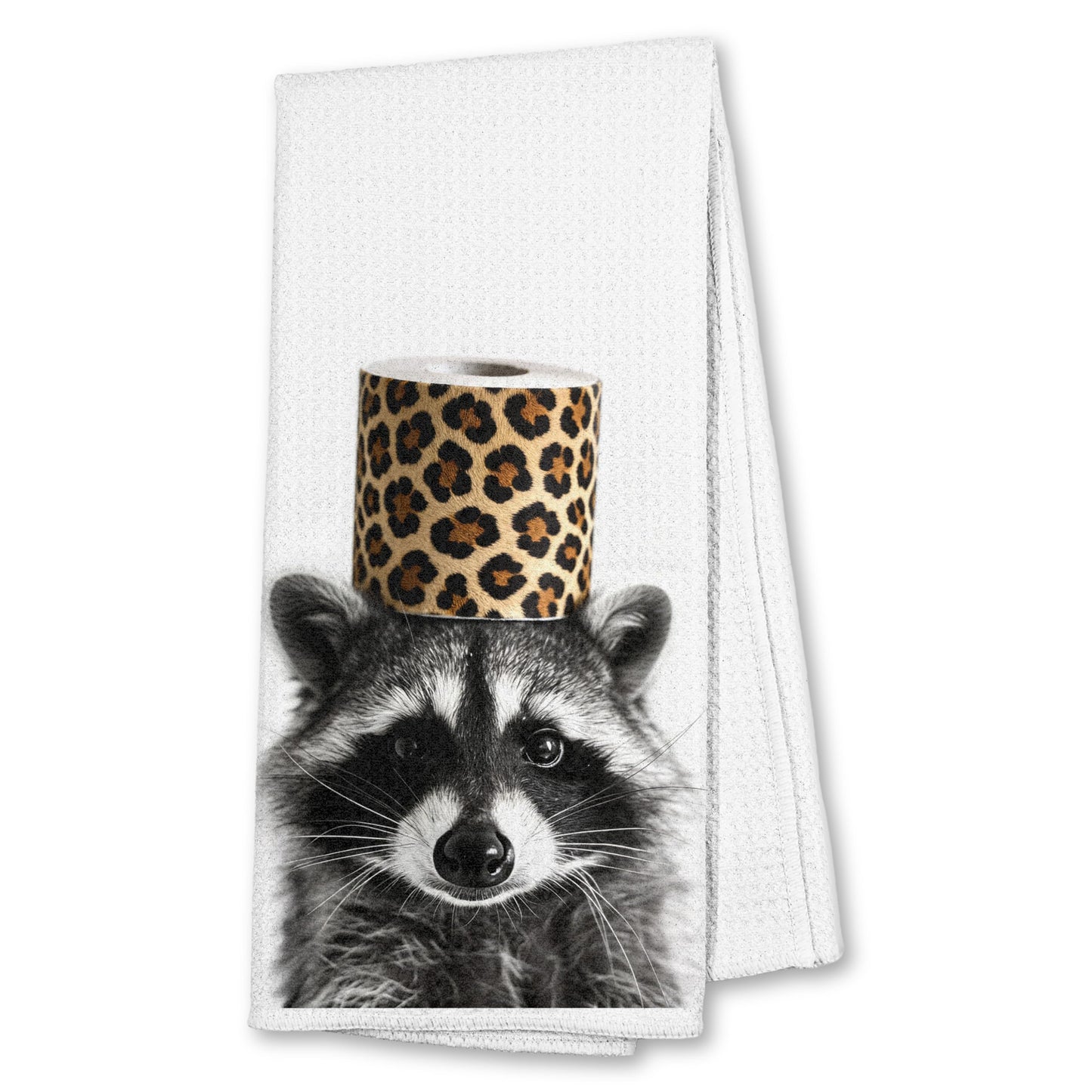 Funny Bear Bathroom Hand Towels Set of 2, Hello Sweet Bear Bathroom Decor, Funny Wild Animal Hand Towels for Washroom Restroom Decor, 16x24 Inch BST326L
