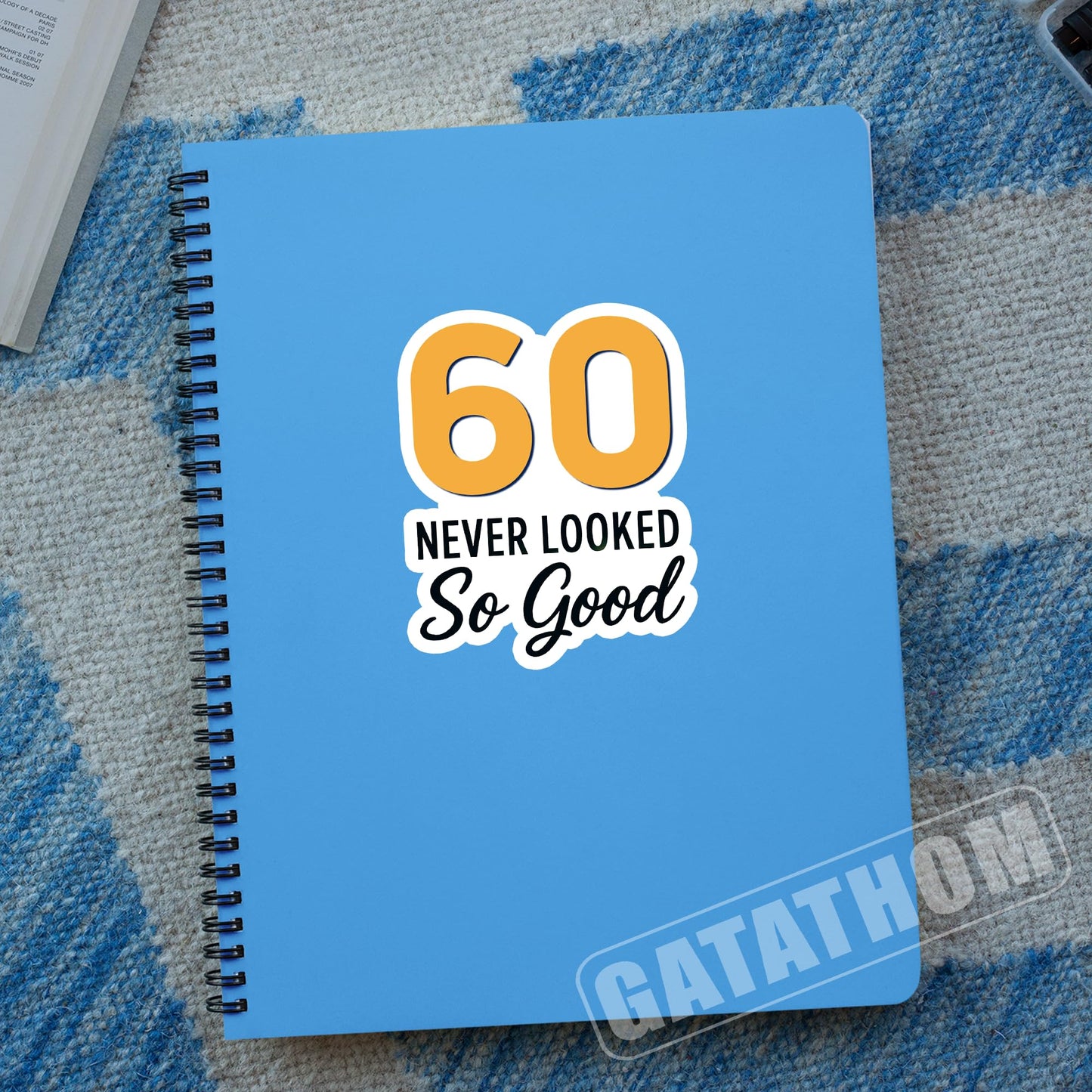 (3PCS) 83 Never Looked So Good Sticker – Happy 83th Birthday, Waterproof Vinyl Decals for Party Decor, Scrapbooking, Water Bottles, Laptops, Size 3" x 2.5" BST202