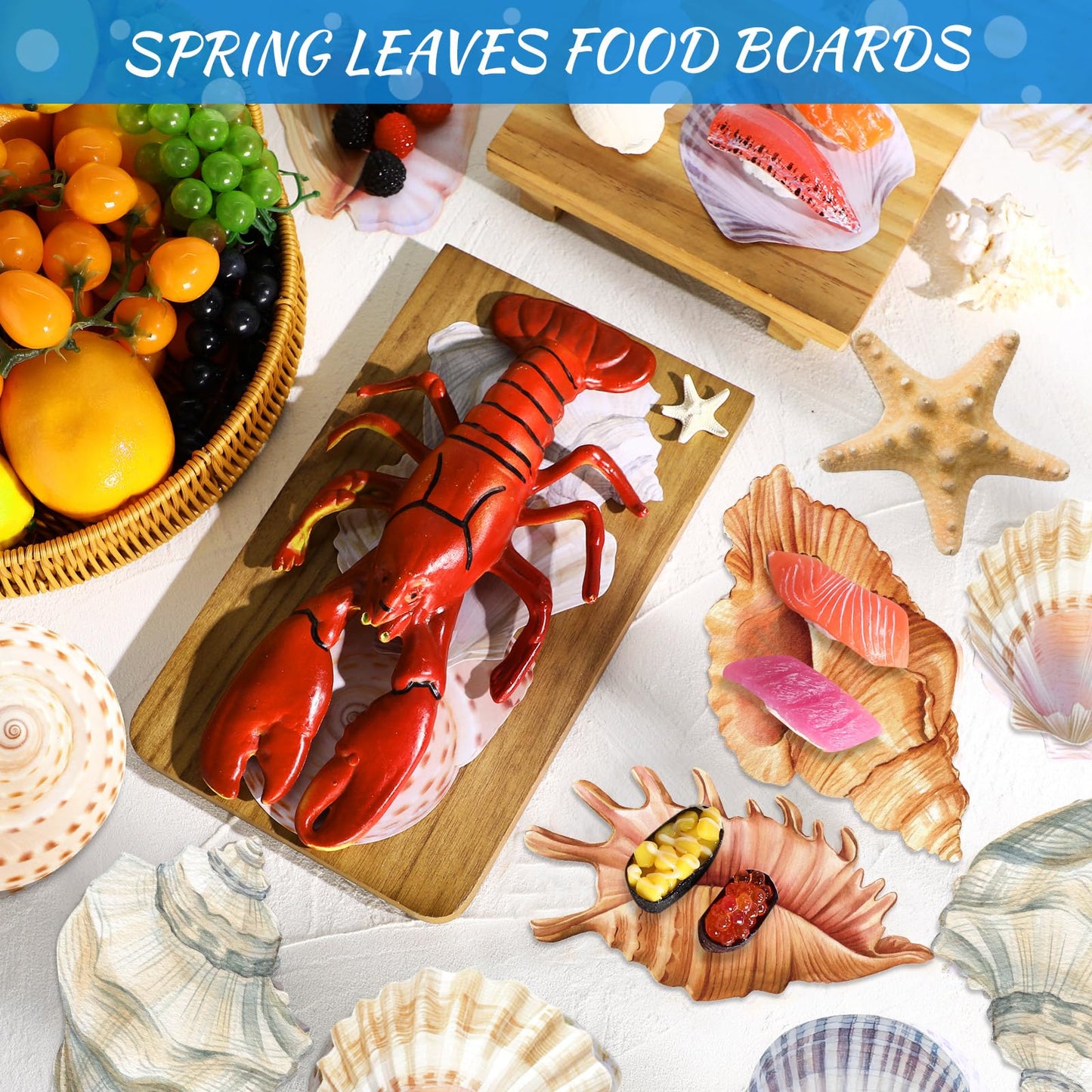 Gersoniel 90 Pcs Parchment Paper Leaves, 8.66 Inch Spring Charcuterie Board Parchment Paper Leaves Cheese Decorative for Table Festival Party Serving BST220
