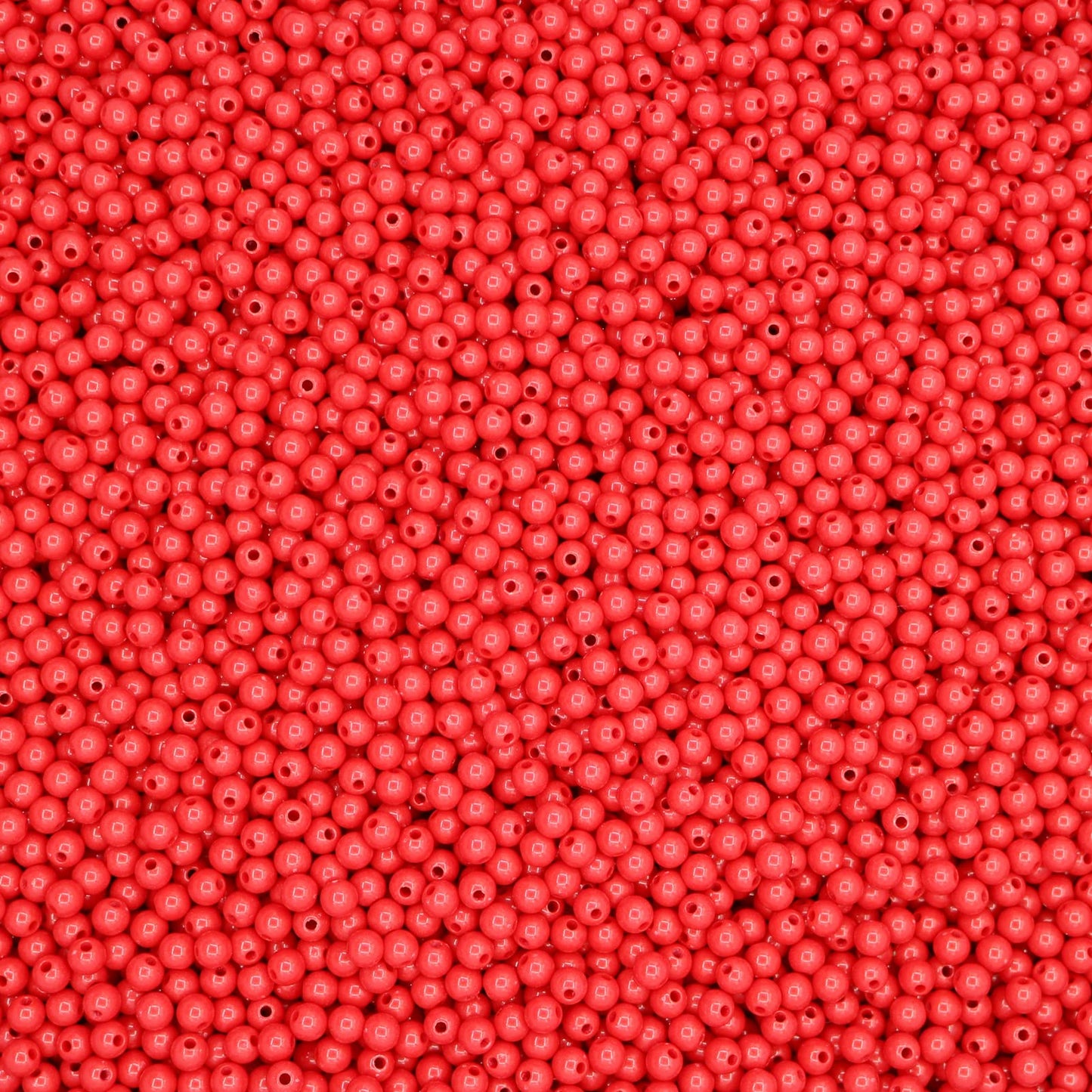 600 Pieces Black Beads for Jewelry Making, Bulk 6mm Colorful Acrylic Beads, Acrylic Round Loose Ball Beads with 1.5mm Hole for Bracelets Necklaces Earring Making Supplies BST220