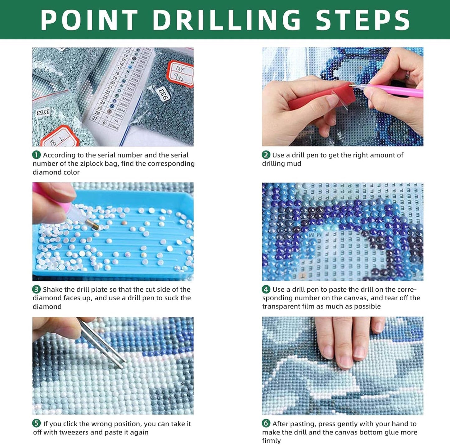 VOAA Diamond Painting Kits for Adults 5D DIY Farmhouse Countryside Landscape, 12x16 Inch Full Drill Round Diamond Art, Wheat Field Barn Beginners Craft Kit for Home Wall Decor Gift WN420