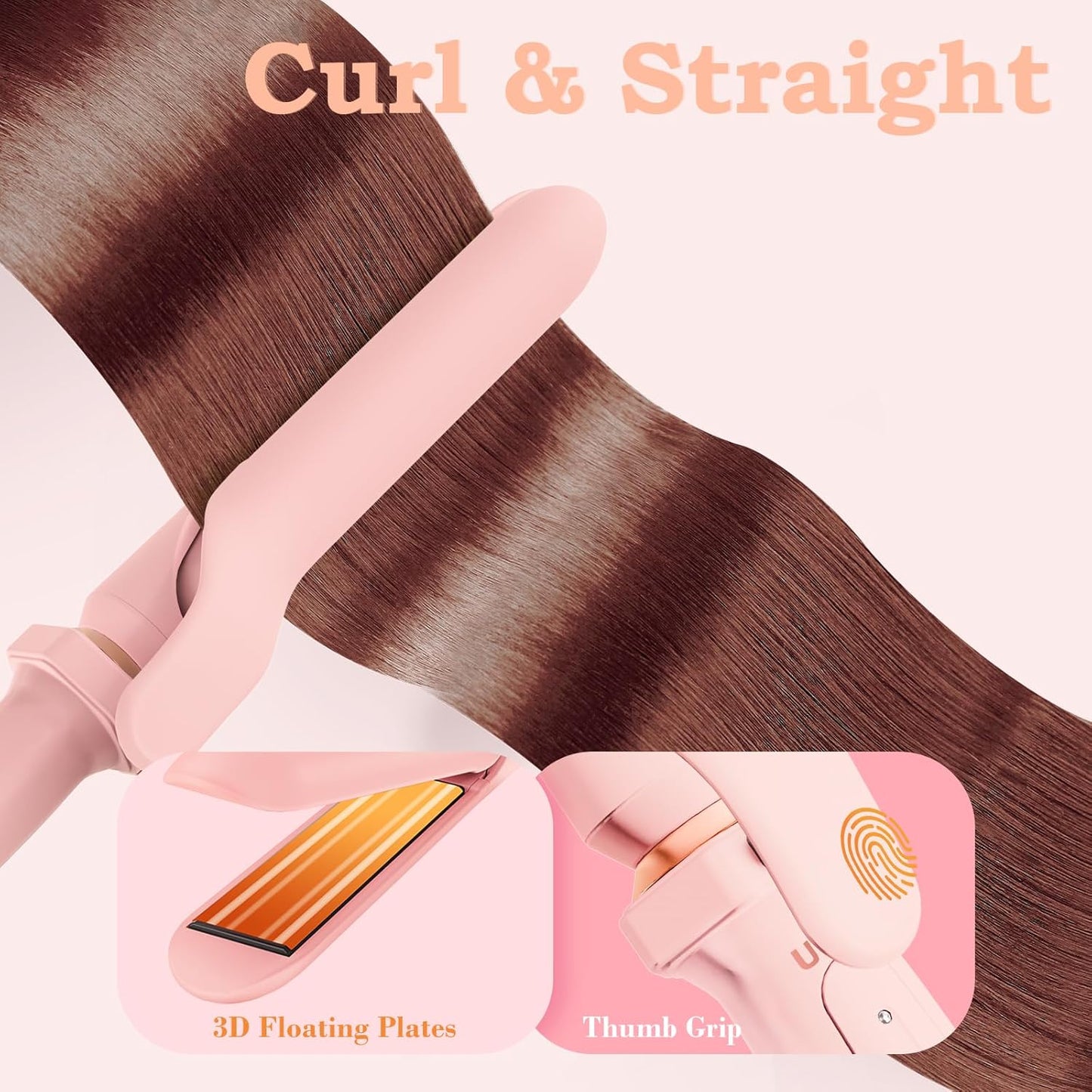 Ufree Proffessional 5 in 1 Hair Curler with Ceramic Barrels (0.35"-1.25") 77