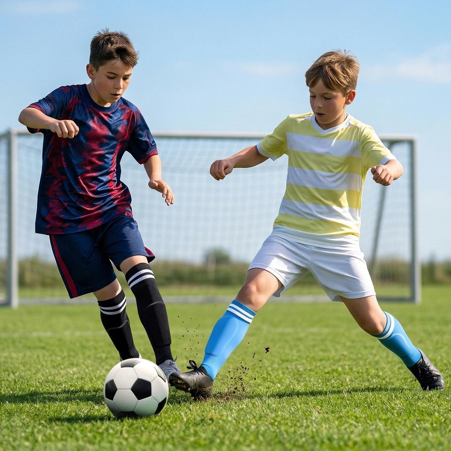 Soccer Shin Guards for Youth Kids Toddler - Soccer Shin Pads for Teens & Men, Protective Football Gear for 3-16 Years Boys Girls & Adult, World Cup Lightweight Soccer Equipment WN420
