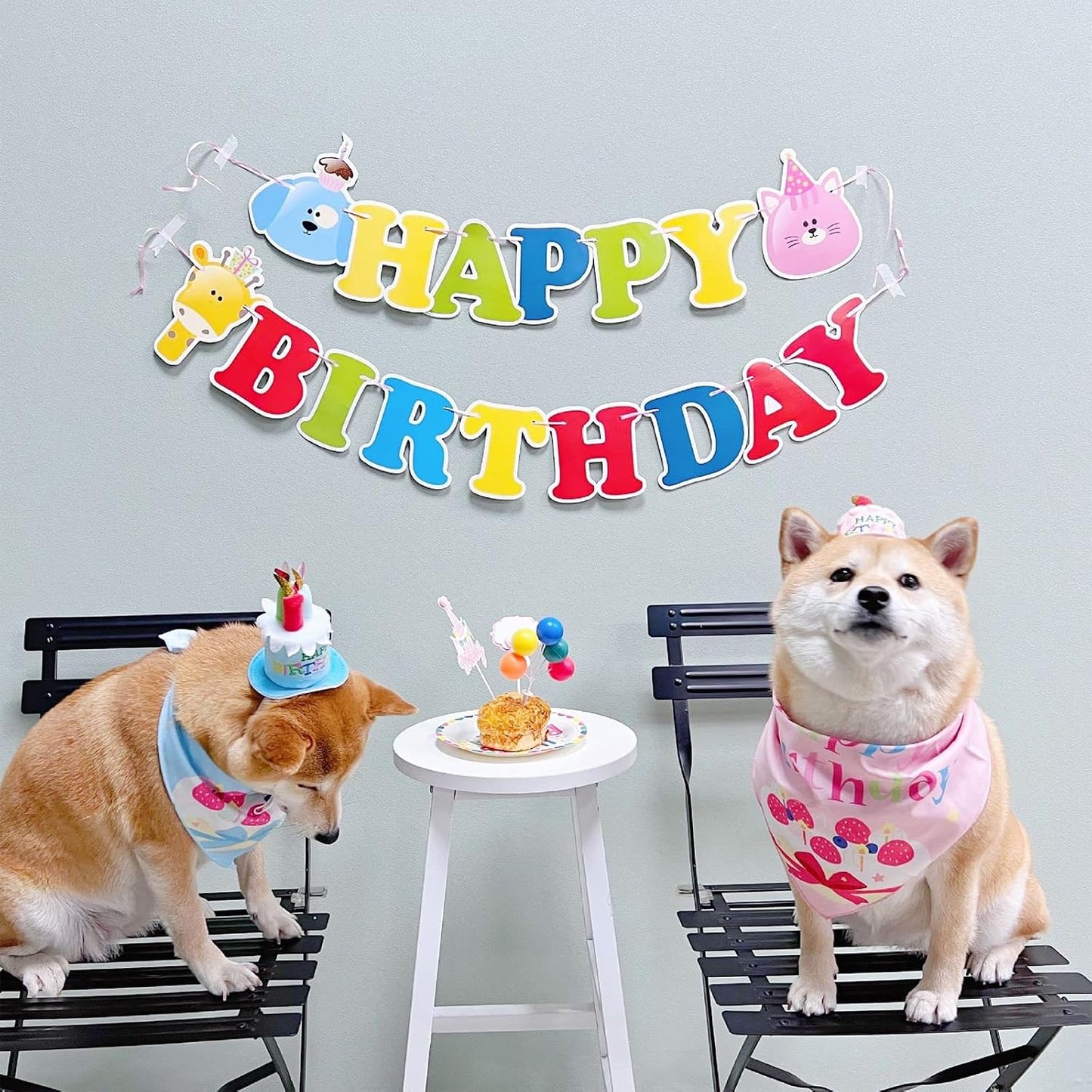 Serves 20 Happy Birthday Plates Party Supplies For Kids Girl & Boy Birthday Party Decoration 7'' BST220