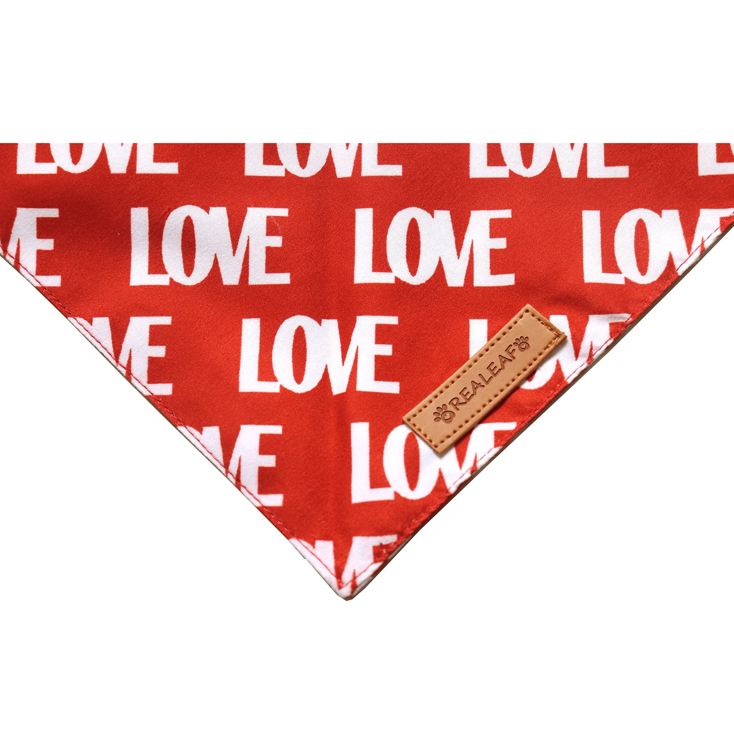 Realeaf Fall Thanksgiving Dog Bandanas 2 Pack, Orange Plaid Pet Scarf for Boy and Girl, Premium Durable Fabric, Holiday Halloween Bandana for Large and Extra Large Dogs (X-Large) WN420