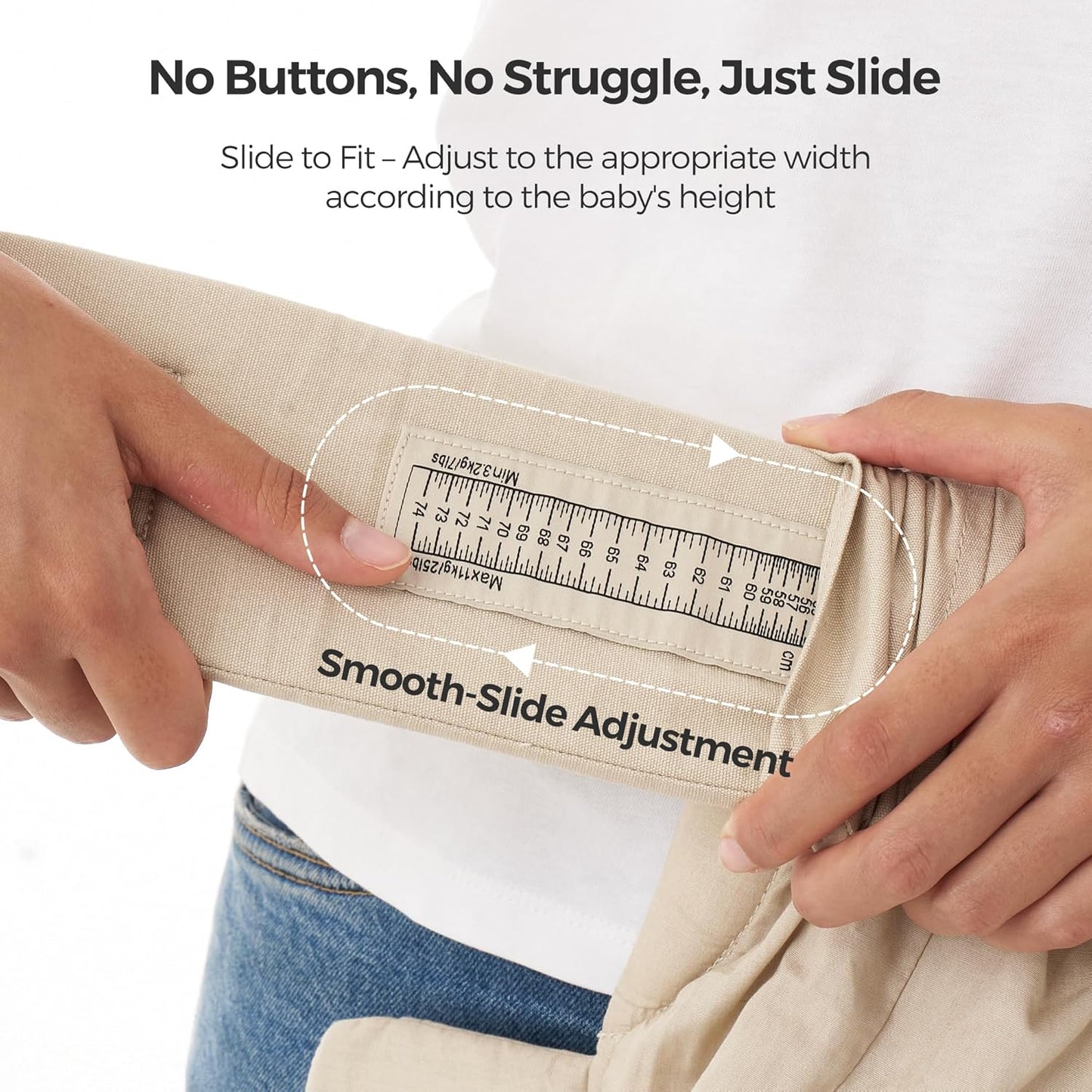 Momcozy Newborn Carrier WeeSnug- Lightweight and Cozy Comfort for 7-25 lbs 80