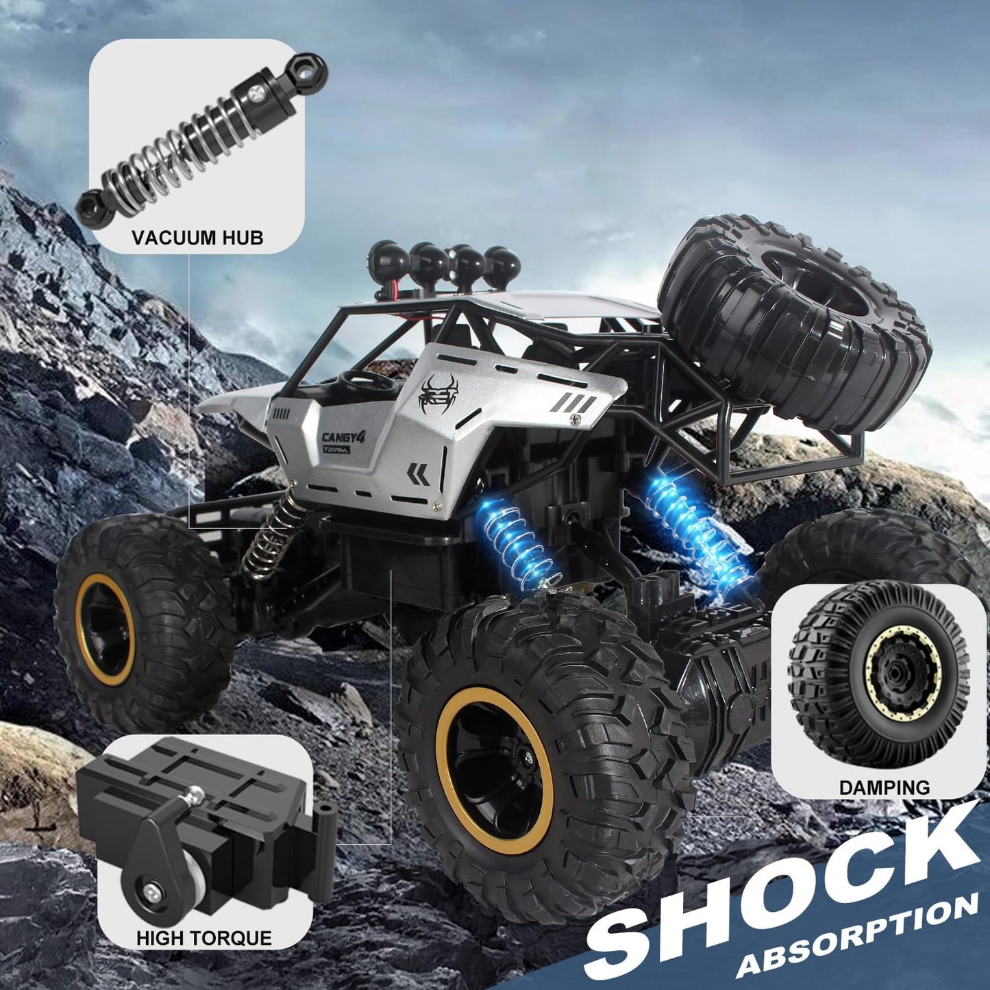 Jiakora Remote Control Car 1:12 Off Road Truck 40