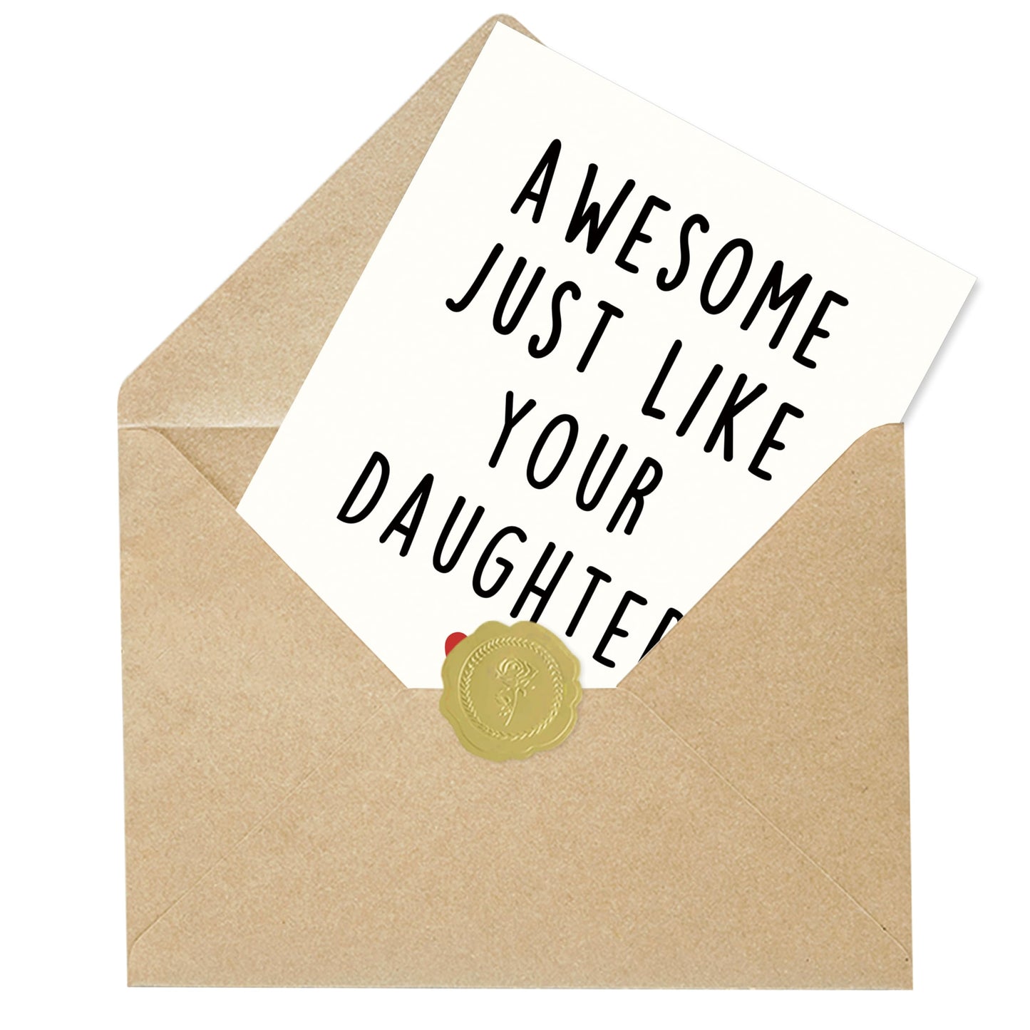 Funny Fathers Day Card for Dad, Father's Day Cards Gifts Decorations from Daughter Son, Happy Fathers Day Card from Cat, Cute Cat Dad Father's Day Decorations Gifts BST220