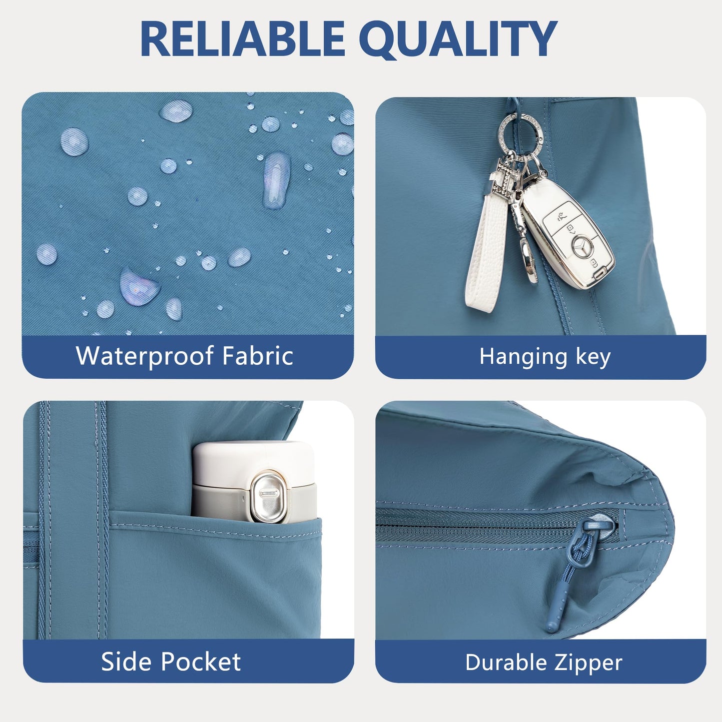 Tote Bag for Women,Large Handbag with Laptop Compartment, Shoulder Bag for Travel, Tote Bags for Work and Everyday WN420