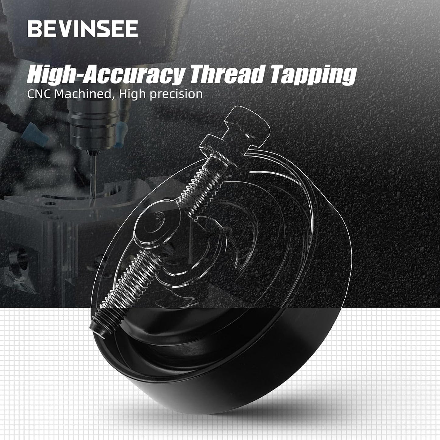 Bevinsee Steel Belt Tension Pulley Kit Compatible with Hyundai Accent Elantra Tiburon Kia Rio Spectra Sportage Belt Tensioner Idler Pulley 97834-29010 97834-29000 97834-22100 WN420