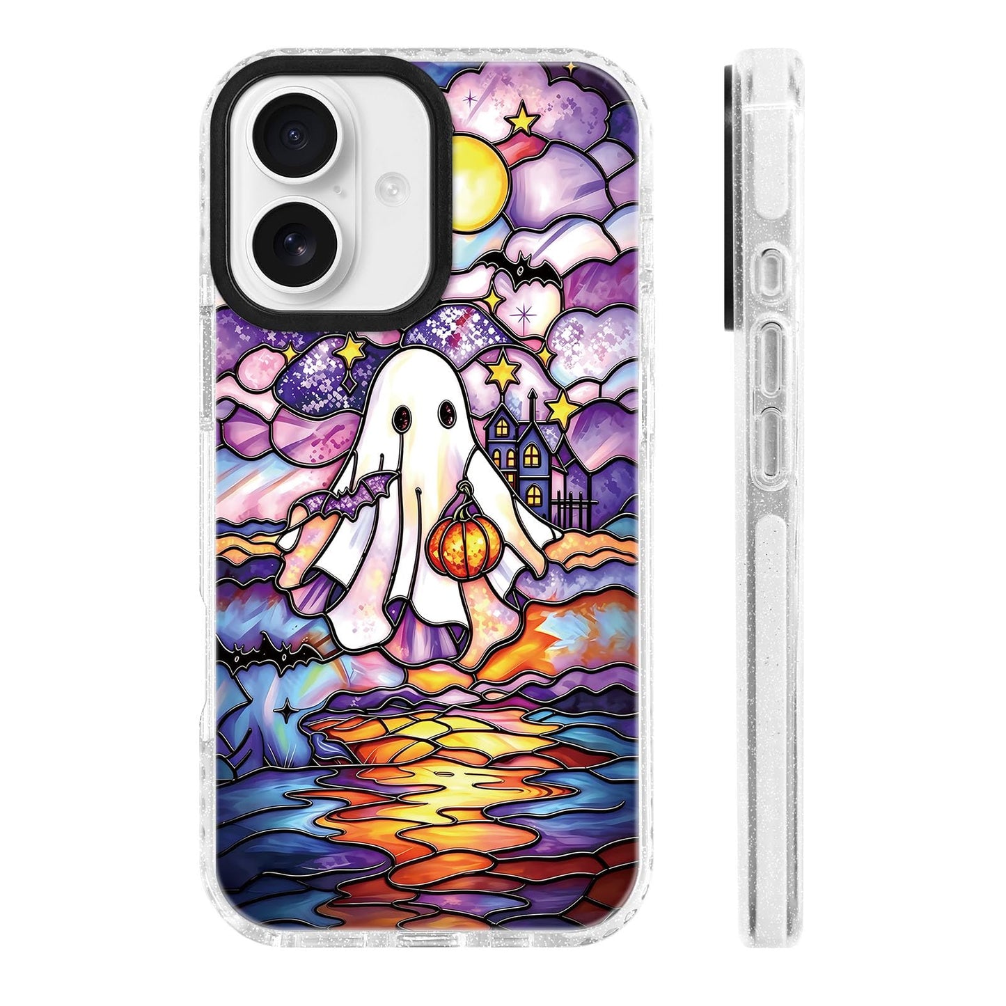 for iPhone 16 Pro Case [Military-Grade Drop Protection/Stylish Soft TPU Protective/Camera Protection/for Women & Girls] - Beach Party Collage Pattern with Mermaid WN420