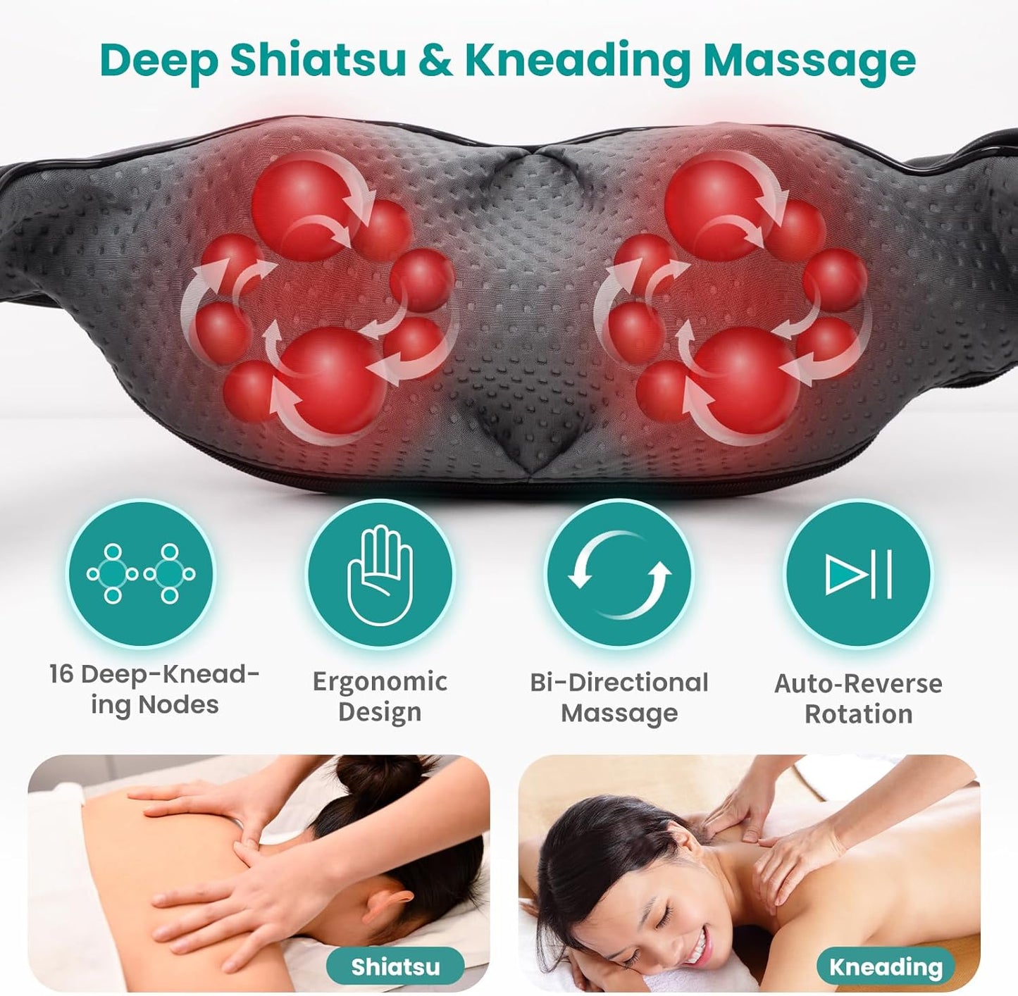 Neckteck Neck and Back Massager With Heat 87