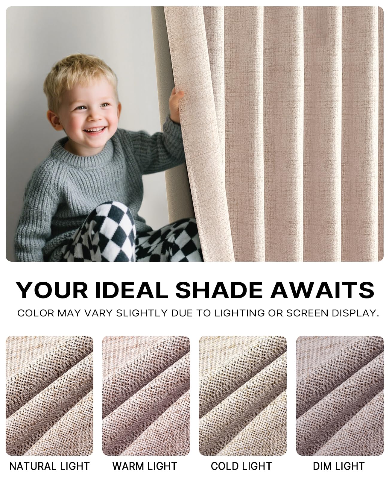 Gray Blackout Chenille Pinch Pleated Curtains 40x96in- Ultra Soft Wrinkle Resistant Thermal Insulated Room Darkening Drapes,Noise Reducing with Roman Clips,2 Panels Set for Bedroom/Living Room/Office BST202