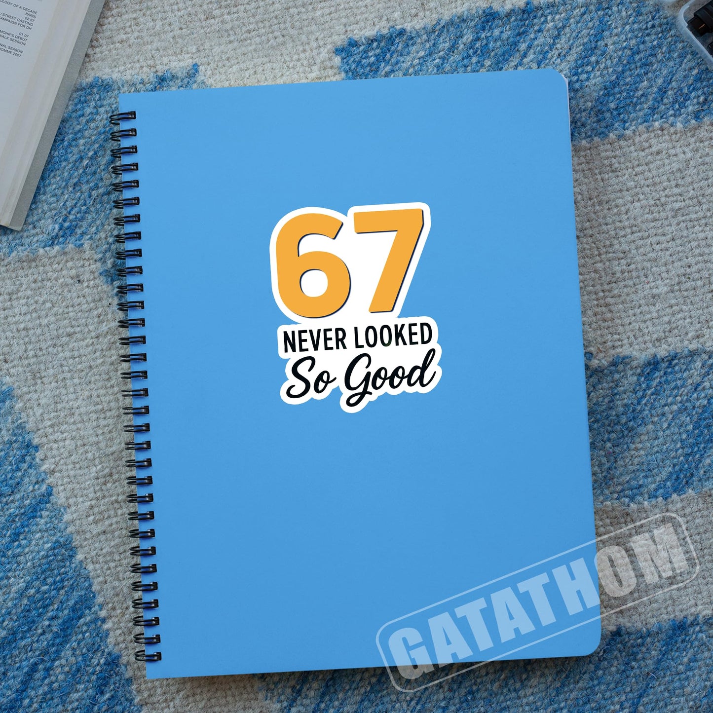 (3PCS) 83 Never Looked So Good Sticker – Happy 83th Birthday, Waterproof Vinyl Decals for Party Decor, Scrapbooking, Water Bottles, Laptops, Size 3" x 2.5" BST202