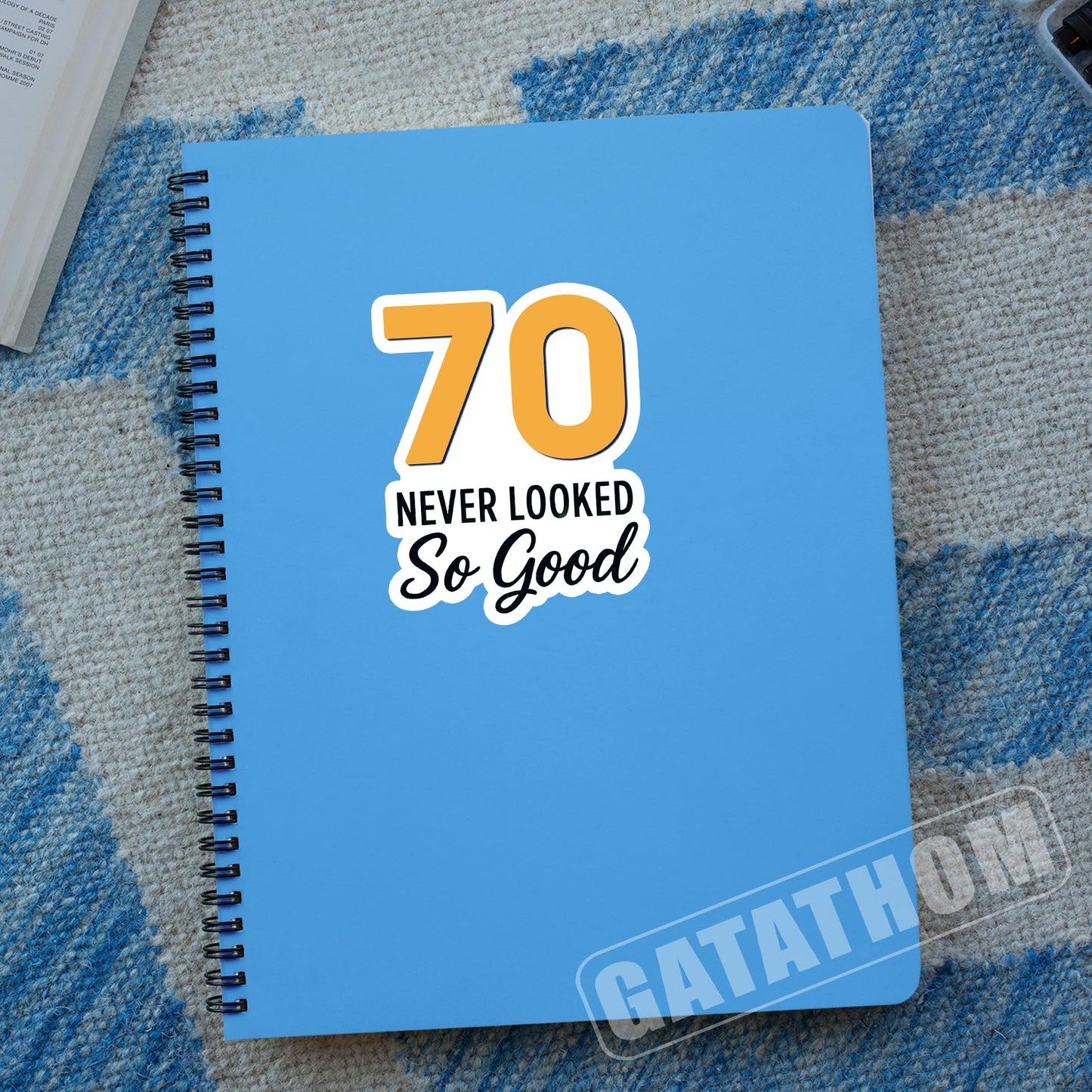 (3PCS) 83 Never Looked So Good Sticker – Happy 83th Birthday, Waterproof Vinyl Decals for Party Decor, Scrapbooking, Water Bottles, Laptops, Size 3" x 2.5" BST202