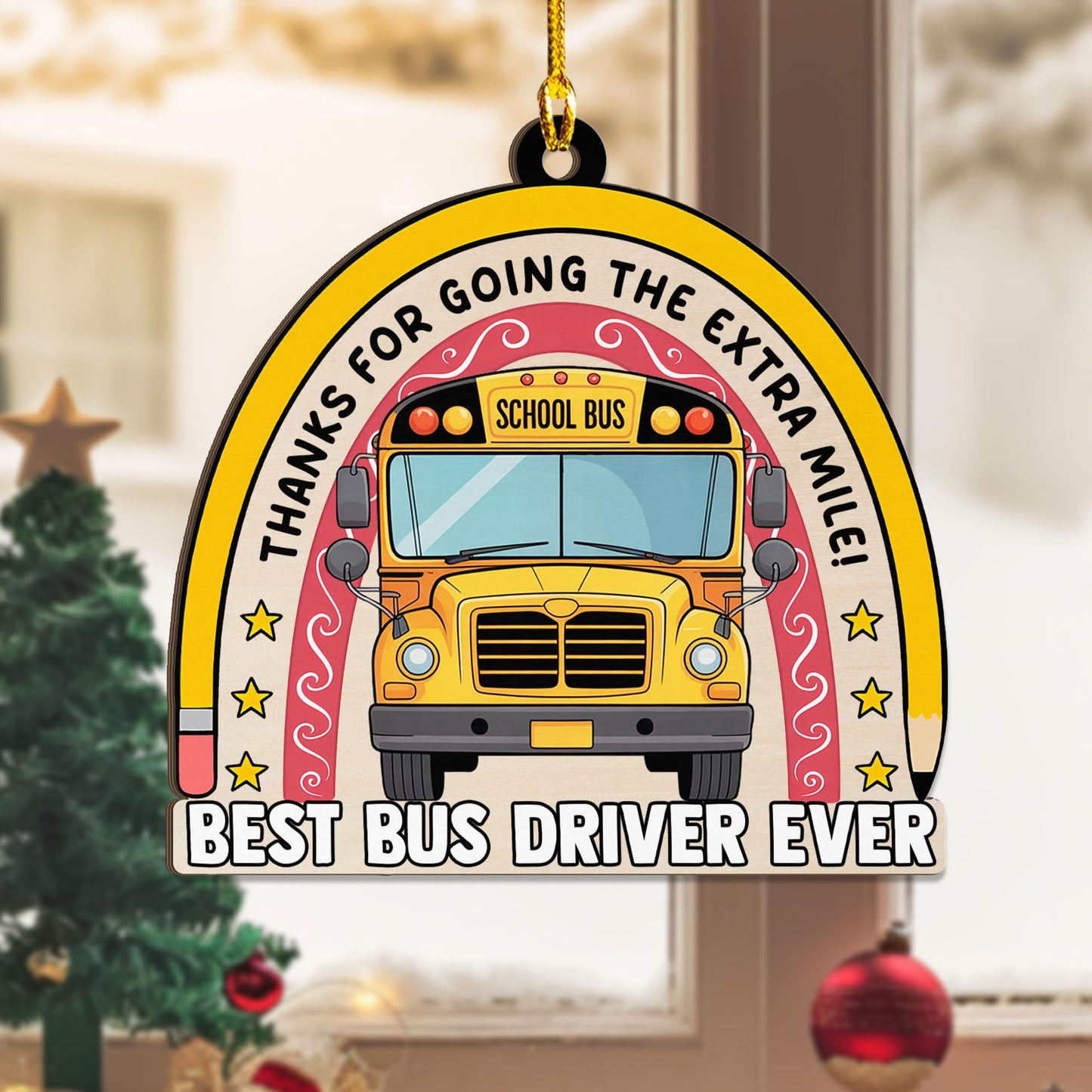 Back to School Bus Driver Appreciation Gifts, Bus Driver Gifts, School Drivers Appreciation Gift for Men, Thank You Retirement Gift for School Driver Monitor (Style 2) BST326L