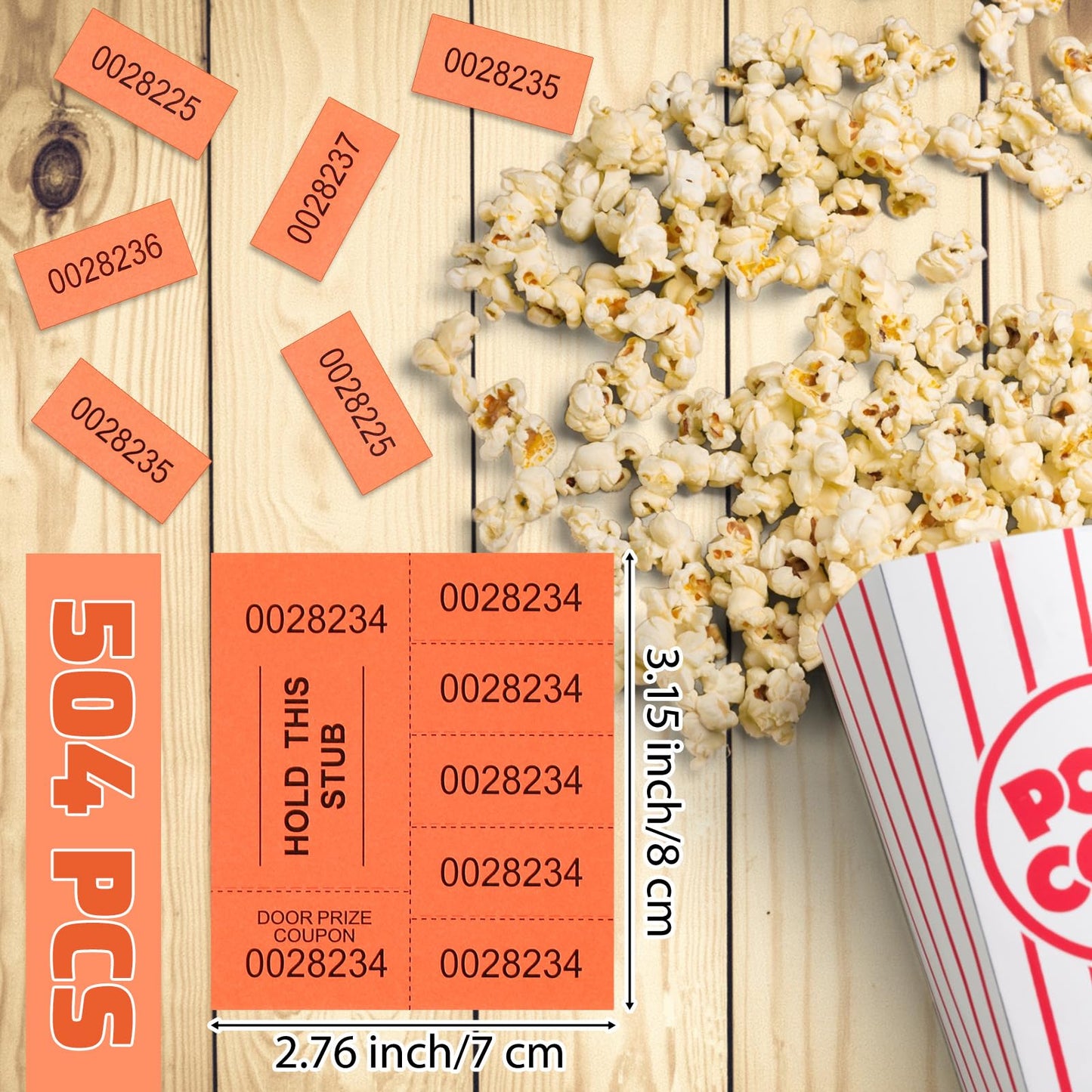 Kosiz 504 Sheets 25 Bid Raffle Ticket with Different Numbers Per Sheet Chinese Auction Tickets for Events Church Basket Auction Silent (Light Green)