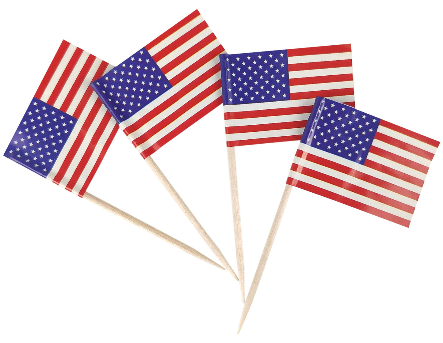 JBCD Mexico Toothpick Flag Mexican Mini Small Cupcake Topper Flags, 200pcs BST220