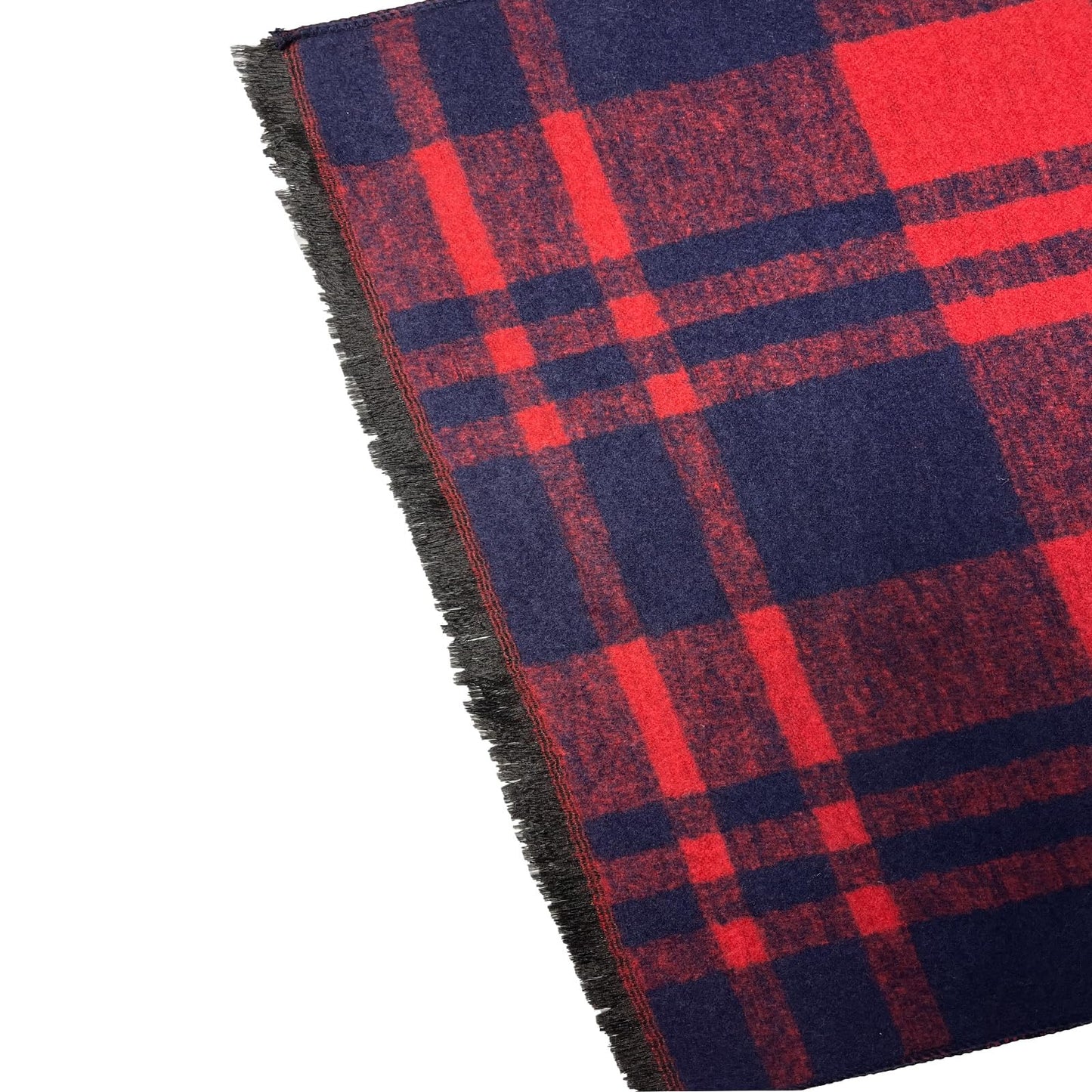 Mens Winter Scarf Cashmere Feel Warm Scarves Long Plaid Tassel Scarf for Men WN420