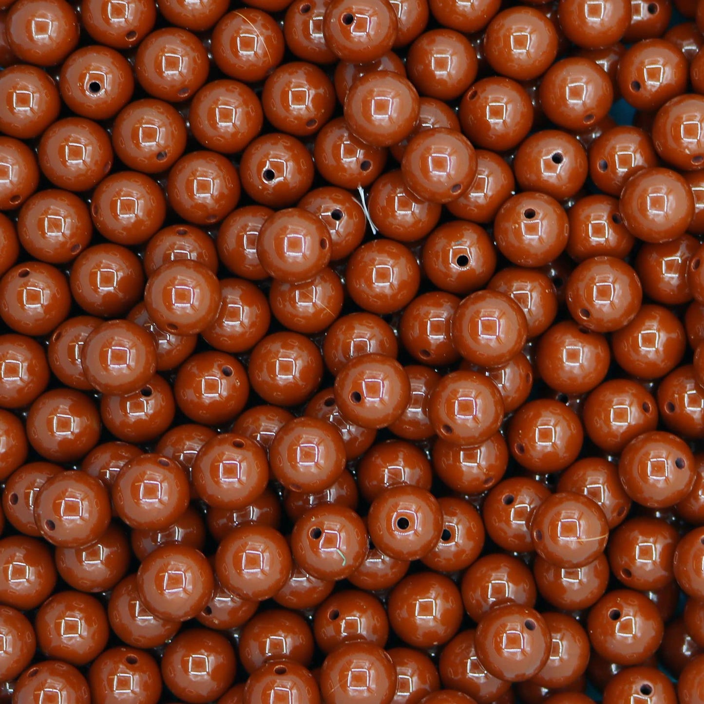 600 Pieces Black Beads for Jewelry Making, Bulk 6mm Colorful Acrylic Beads, Acrylic Round Loose Ball Beads with 1.5mm Hole for Bracelets Necklaces Earring Making Supplies BST220