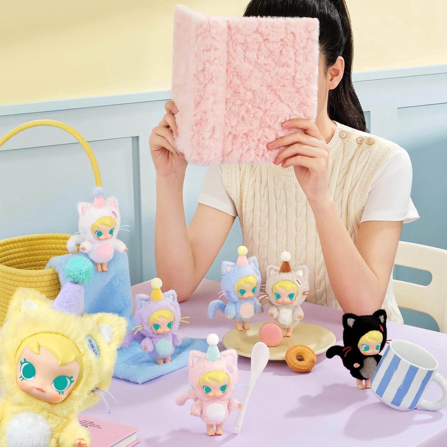 POP MART Baby Molly Pocket Friends Series-Vinyl Plush Pendant Blind Box Figures 38