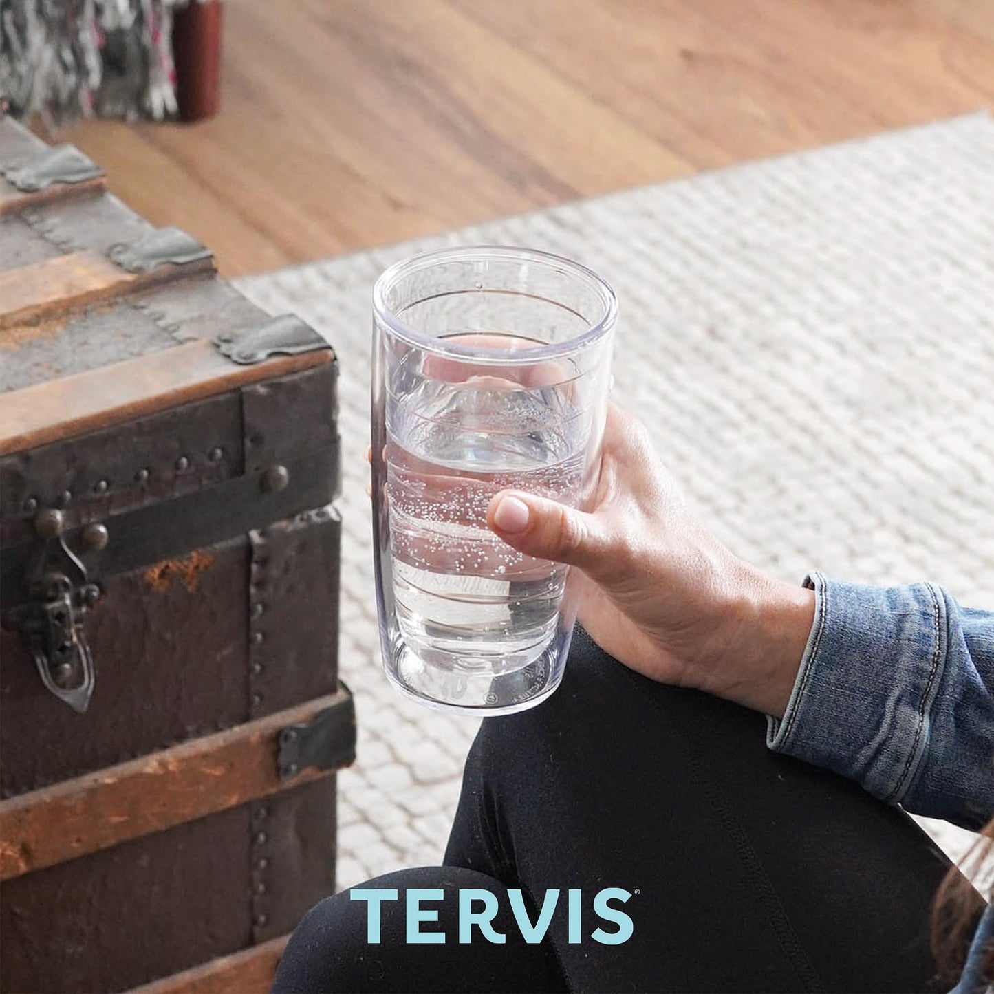 Tervis Friends Pattern Triple Walled Insulated Tumbler Travel Cup Keeps Drinks Cold & Hot, 20oz Legacy, Stainless Steel