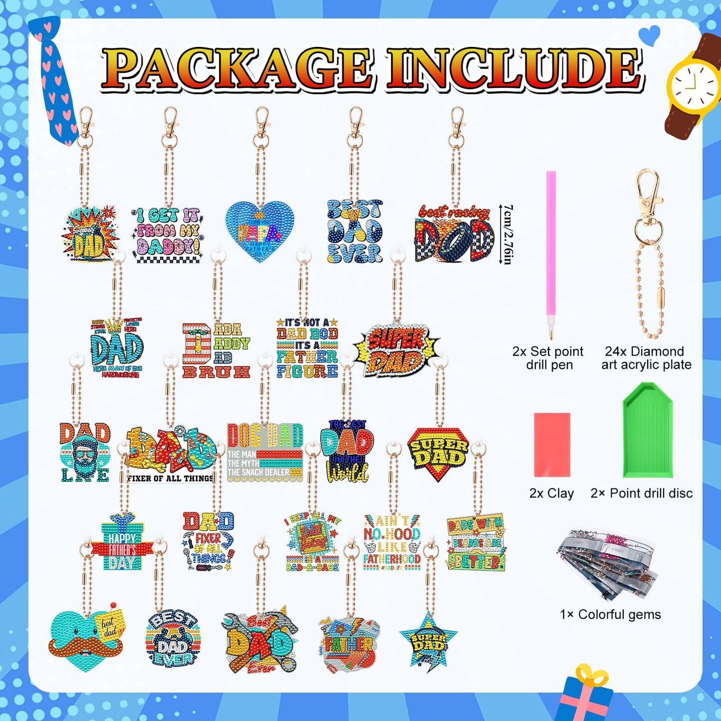 Huquary 24 Sets Cinco De Mayo Diamond Arts Keychains Mexican Fiesta Diamond Art Ornaments 5D DIY Crystal Rhinestone Crafts Kits Sombrero Taco Cactus Craft for Cinco De Mayo Mexican Holiday Gifts WN420