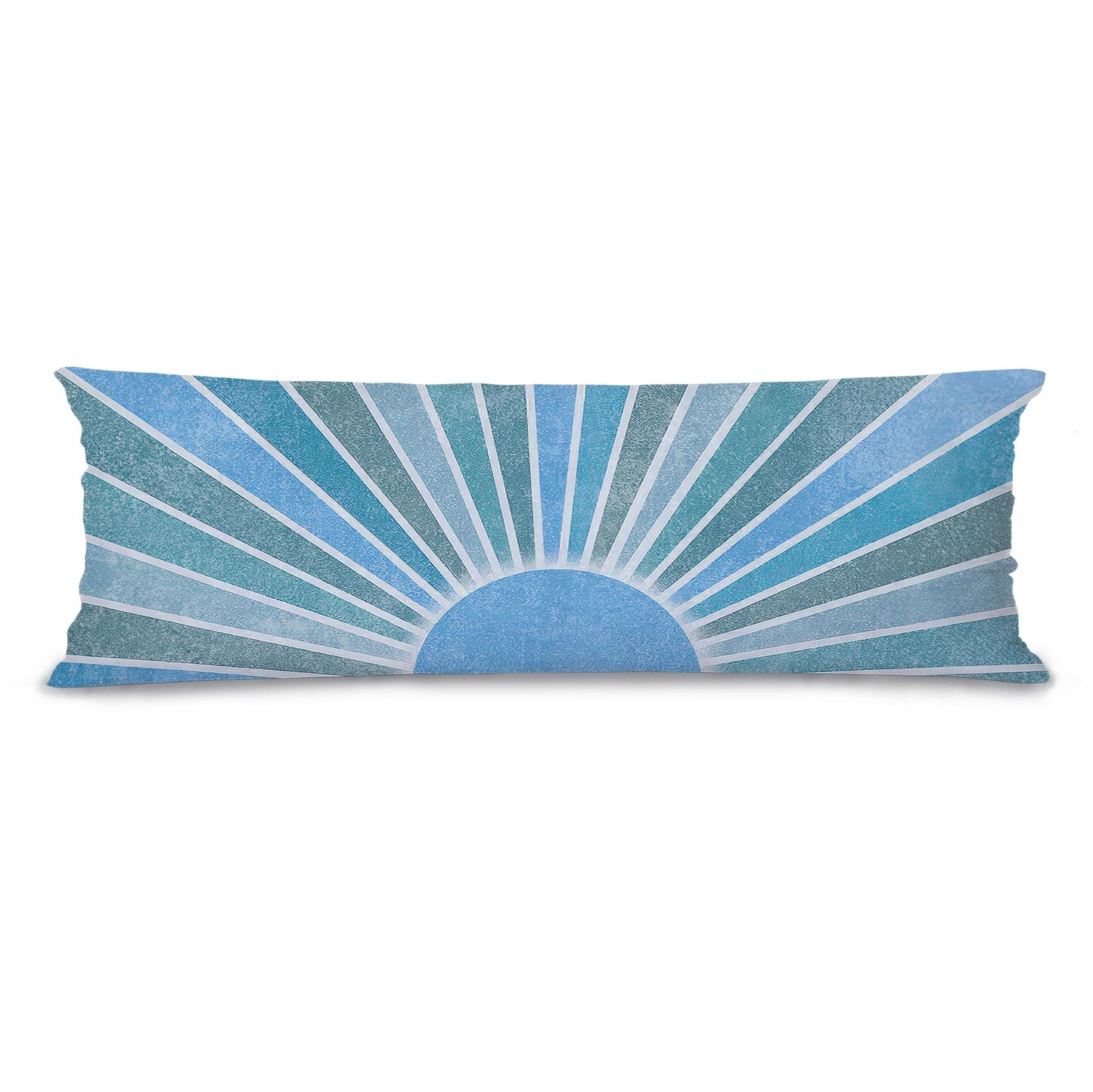 Boho Sun Sunshine 21x54 Body Pillow Cover Case, Modern Neutral Boho Horizontal Sun Sunset Sunrise Decorative Long Hug Pillow Cases for Bed Couch BST220
