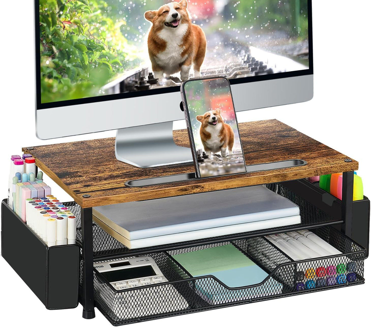 AUPSEN Wood Desk Organizers and Accessories RD2