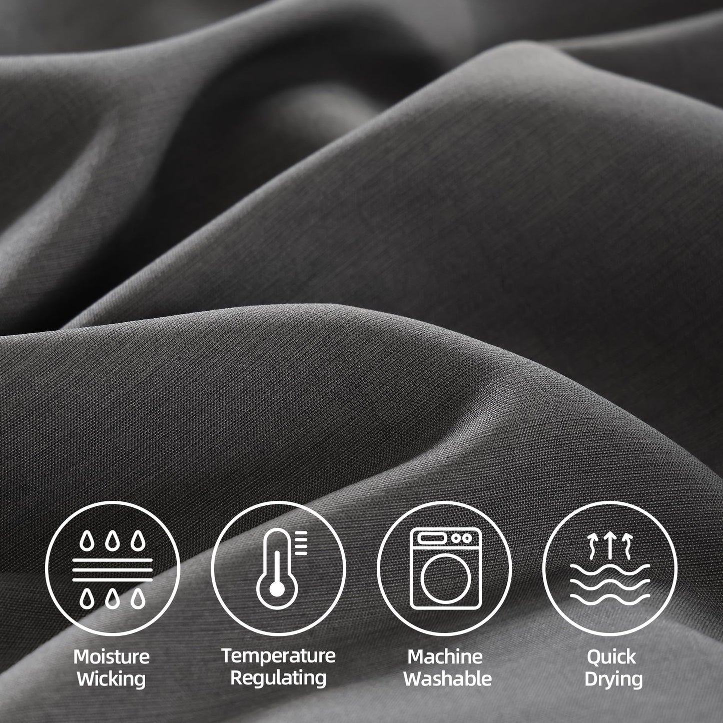 4 Piece Twin Size Sheet - Cooling Bed Sheets Set, Blend Rayon Derived from Bamboo, Breathable Soft Hotel Luxury Bedding & Pillowcases, Silky Fit 16 inch Extra Deep Pocket, Oeko-Tex - Olive Green BST326H